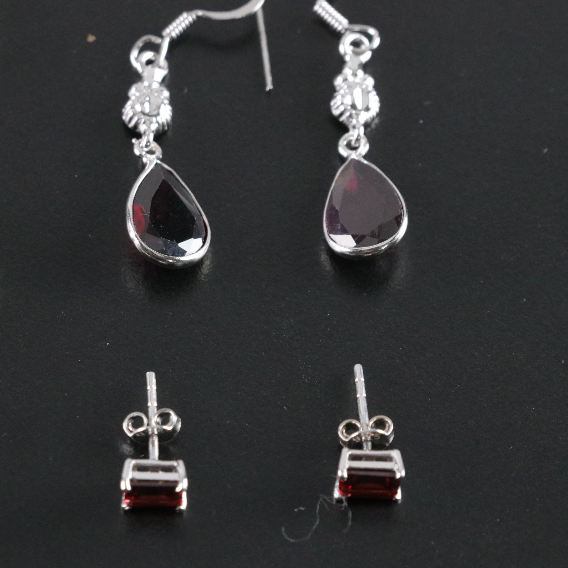 14 Assorted Sterling Silver Earrings