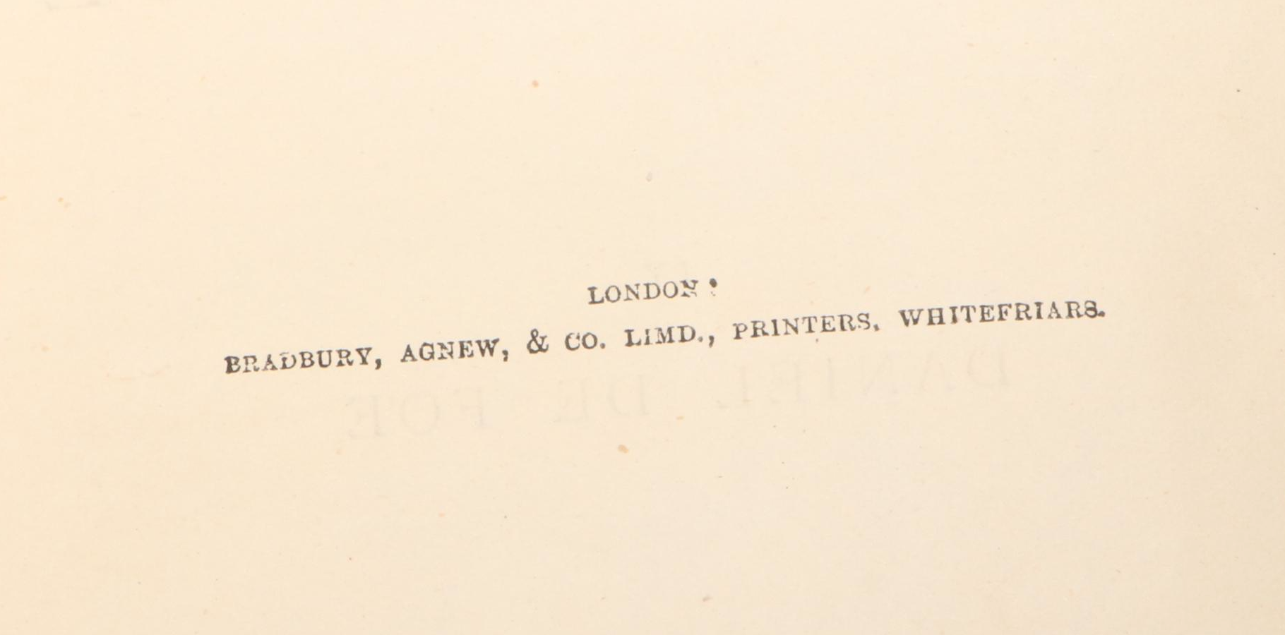 Illustrated "The Life and Adventures of Robinson Crusoe" by Daniel Defoe