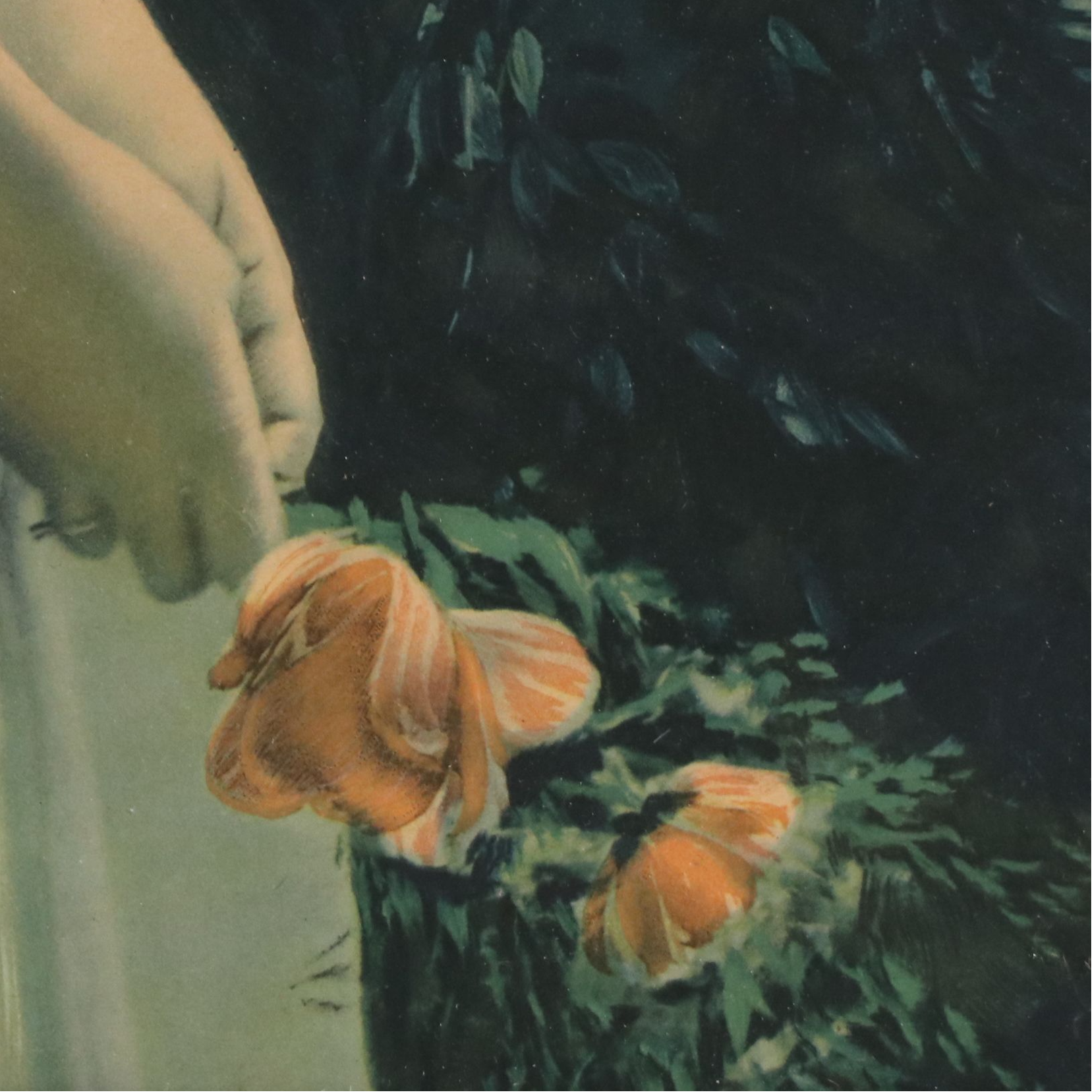 Advertisement Calendar Rotogravure "Moonlight Memories"