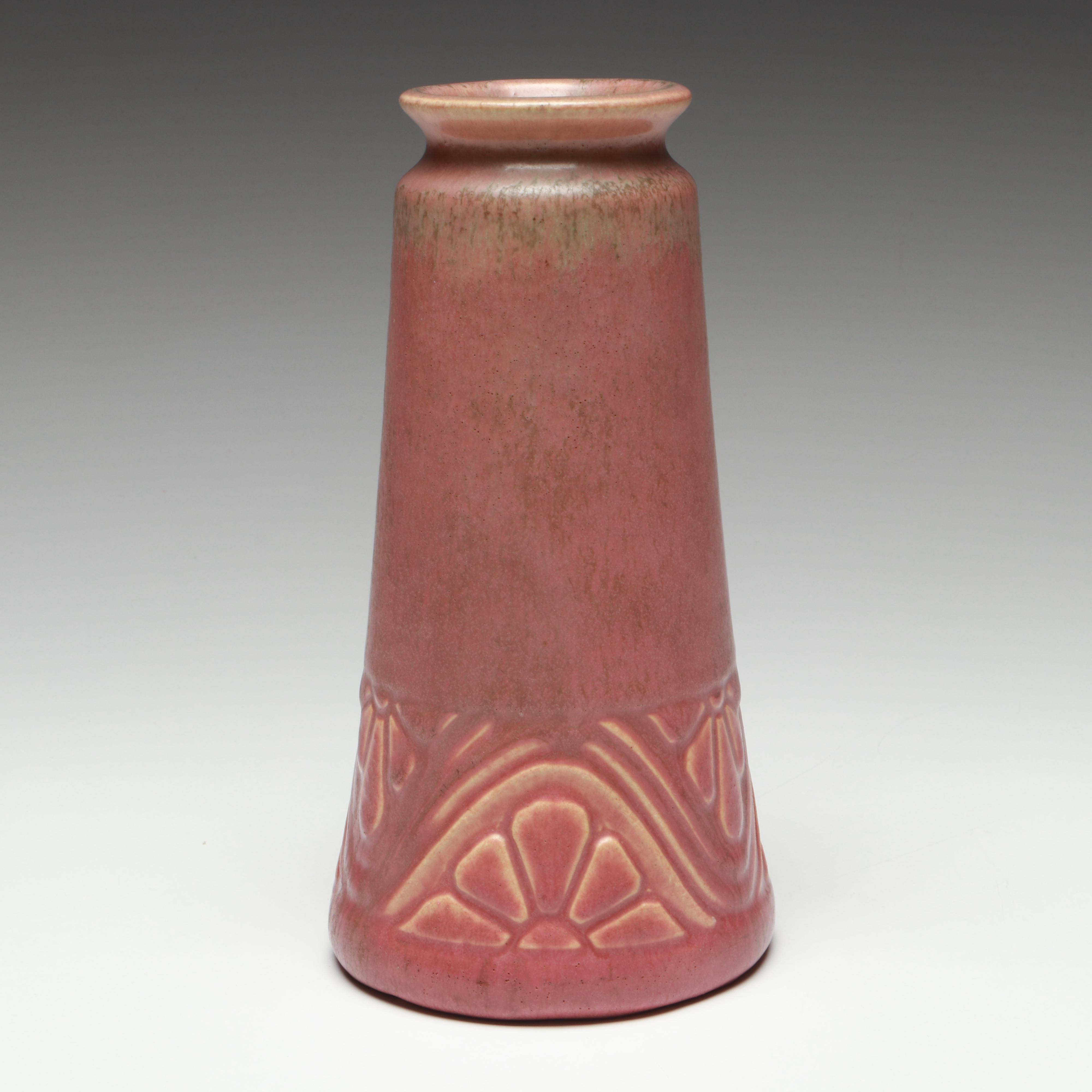 Rookwood Pottery Matte Glaze Production Vase, 1914