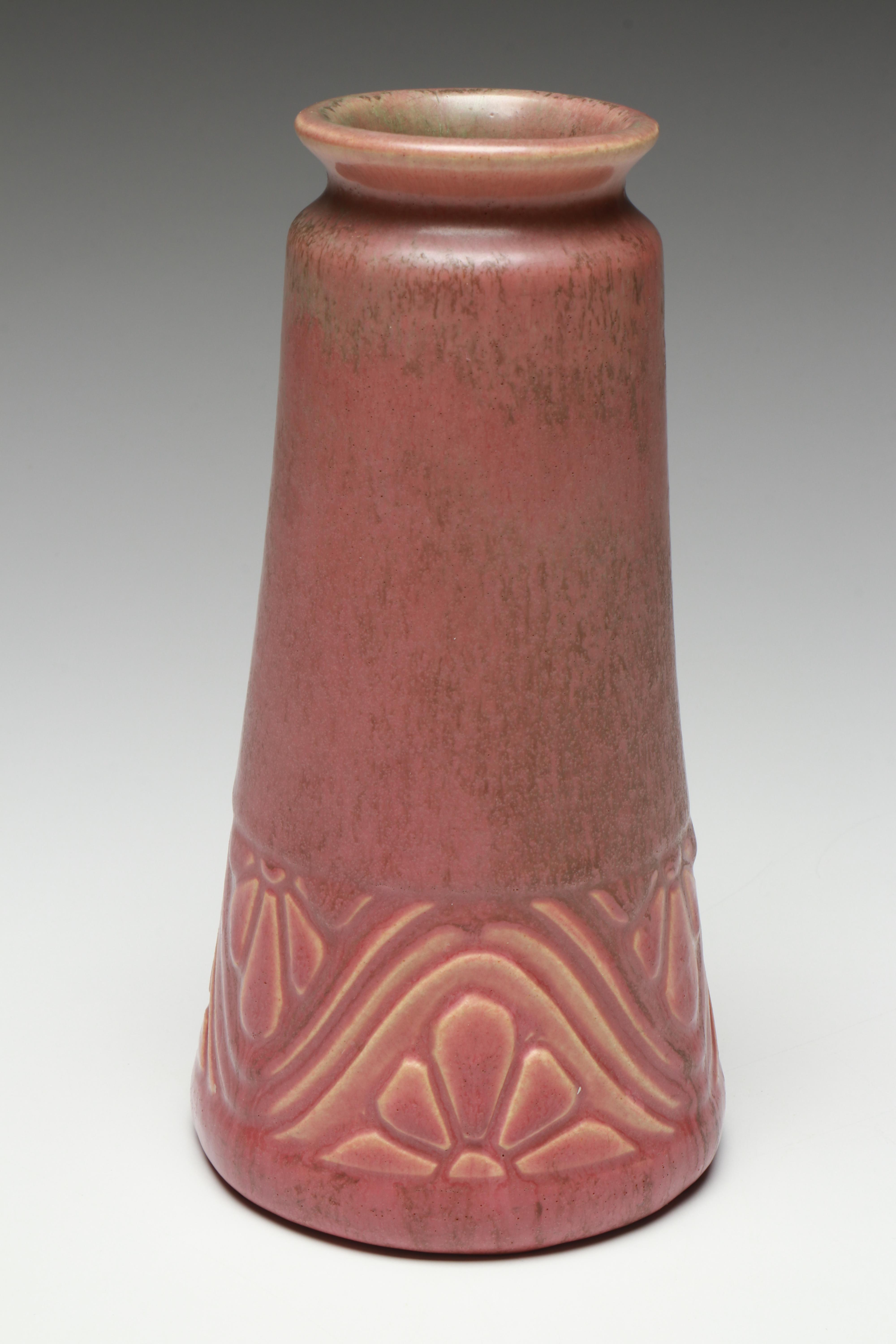 Rookwood Pottery Matte Glaze Production Vase, 1914