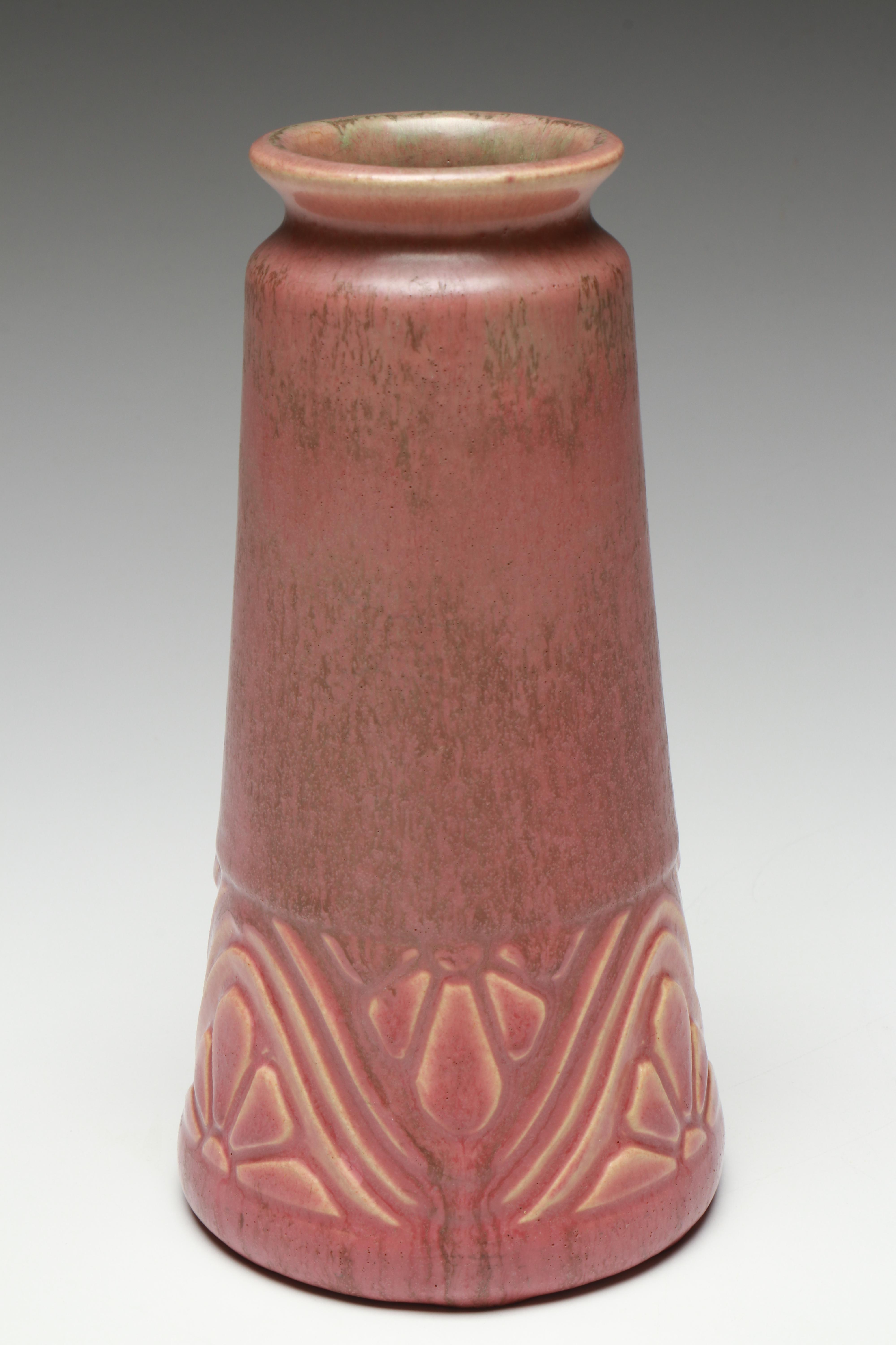 Rookwood Pottery Matte Glaze Production Vase, 1914