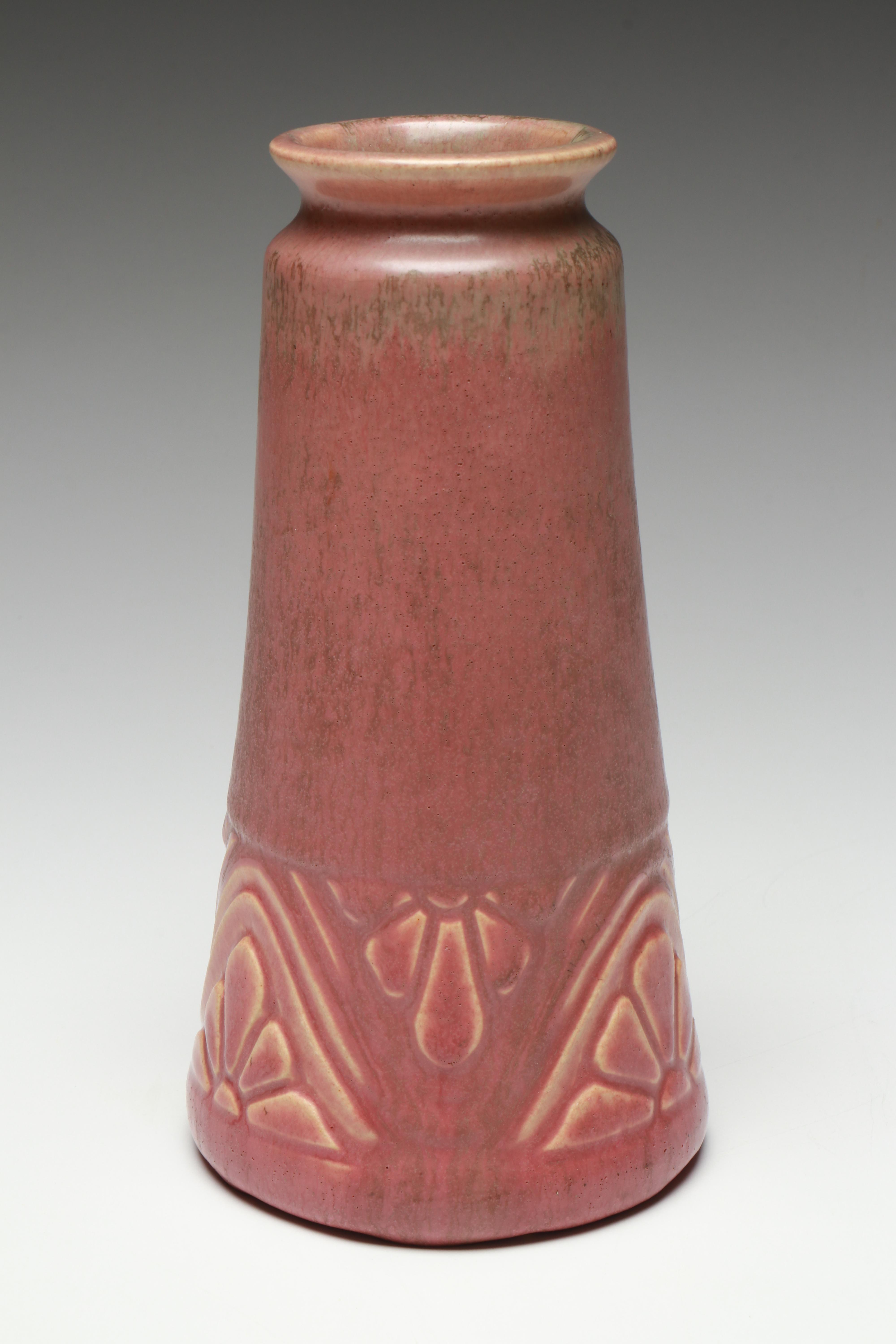 Rookwood Pottery Matte Glaze Production Vase, 1914