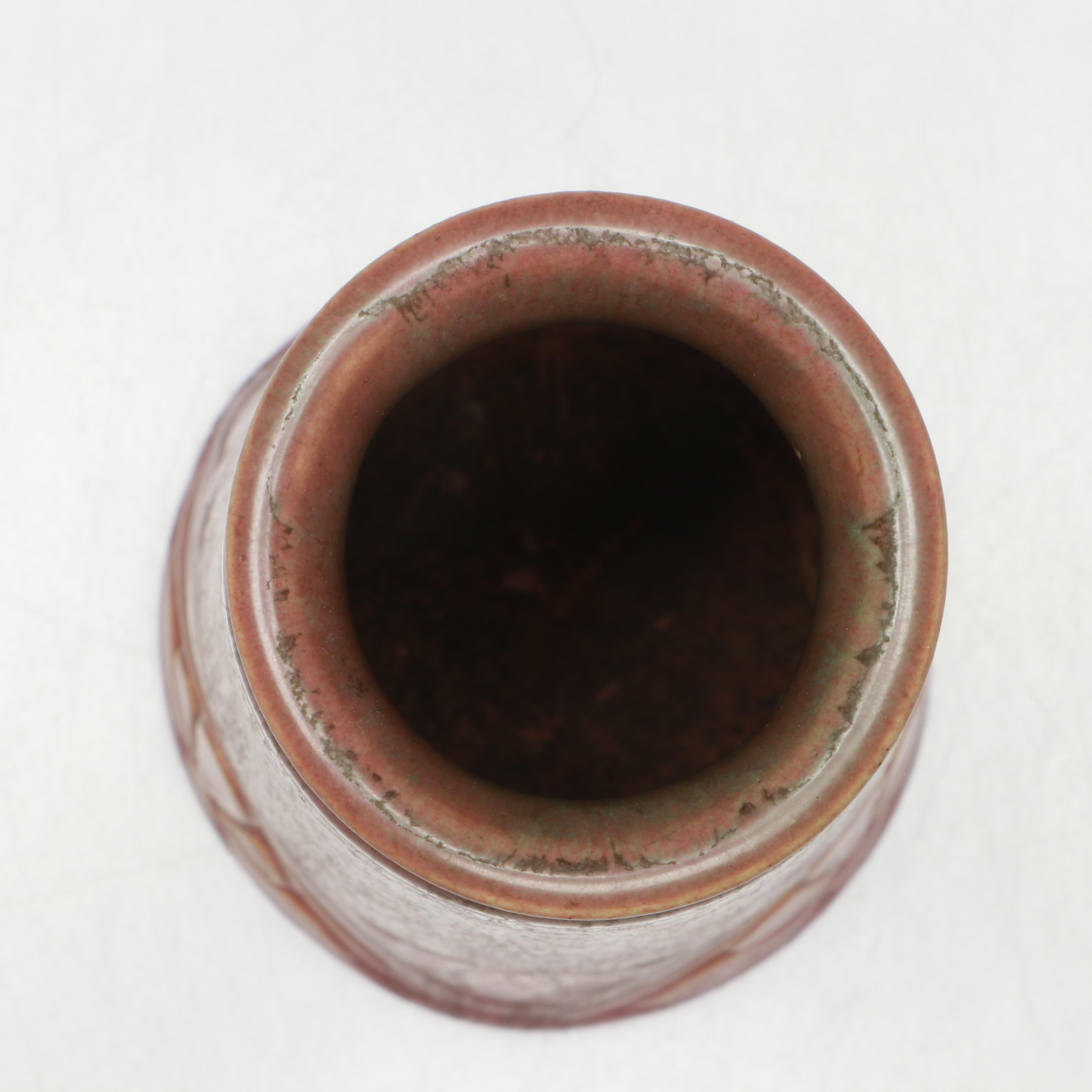 Rookwood Pottery Matte Glaze Production Vase, 1914