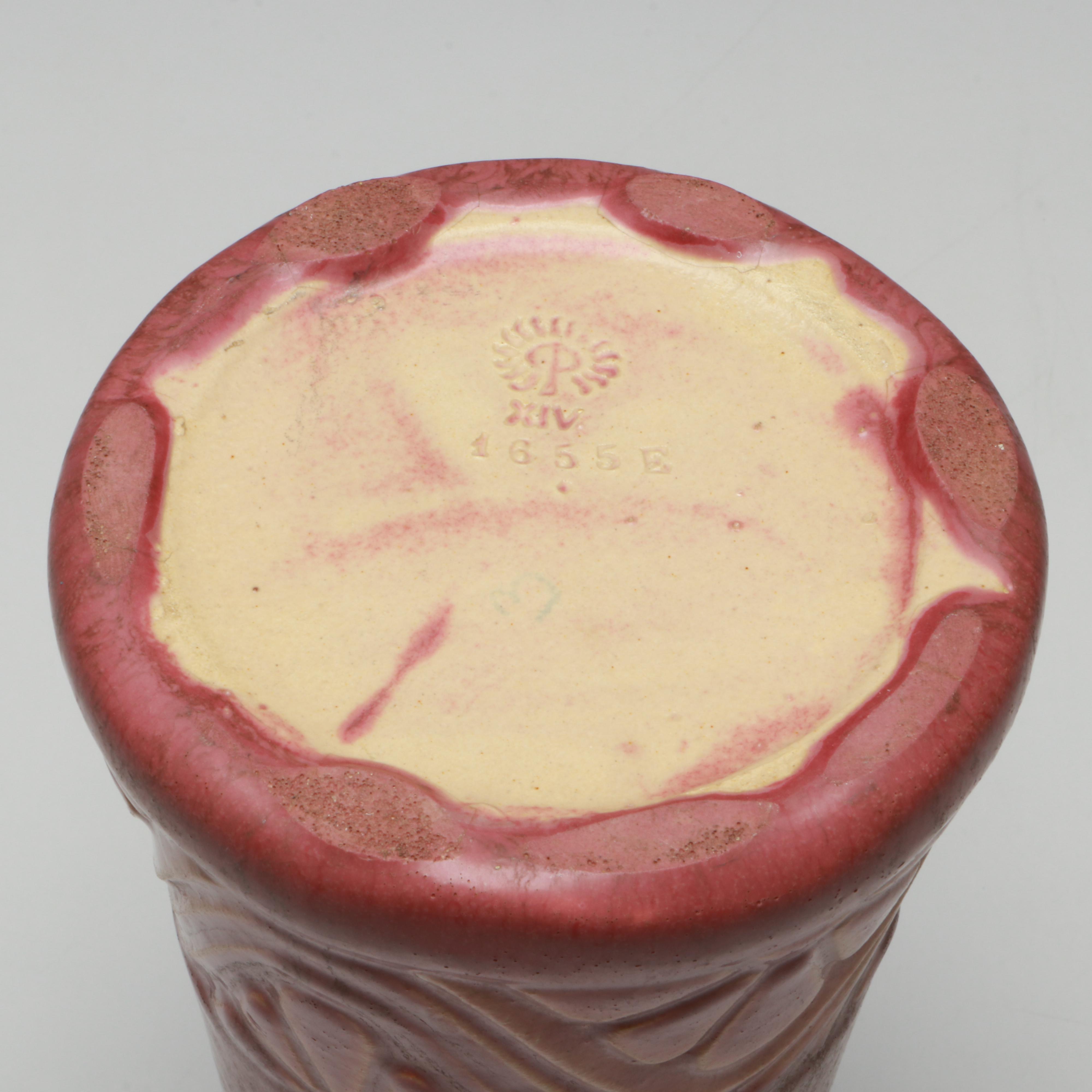 Rookwood Pottery Matte Glaze Production Vase, 1914