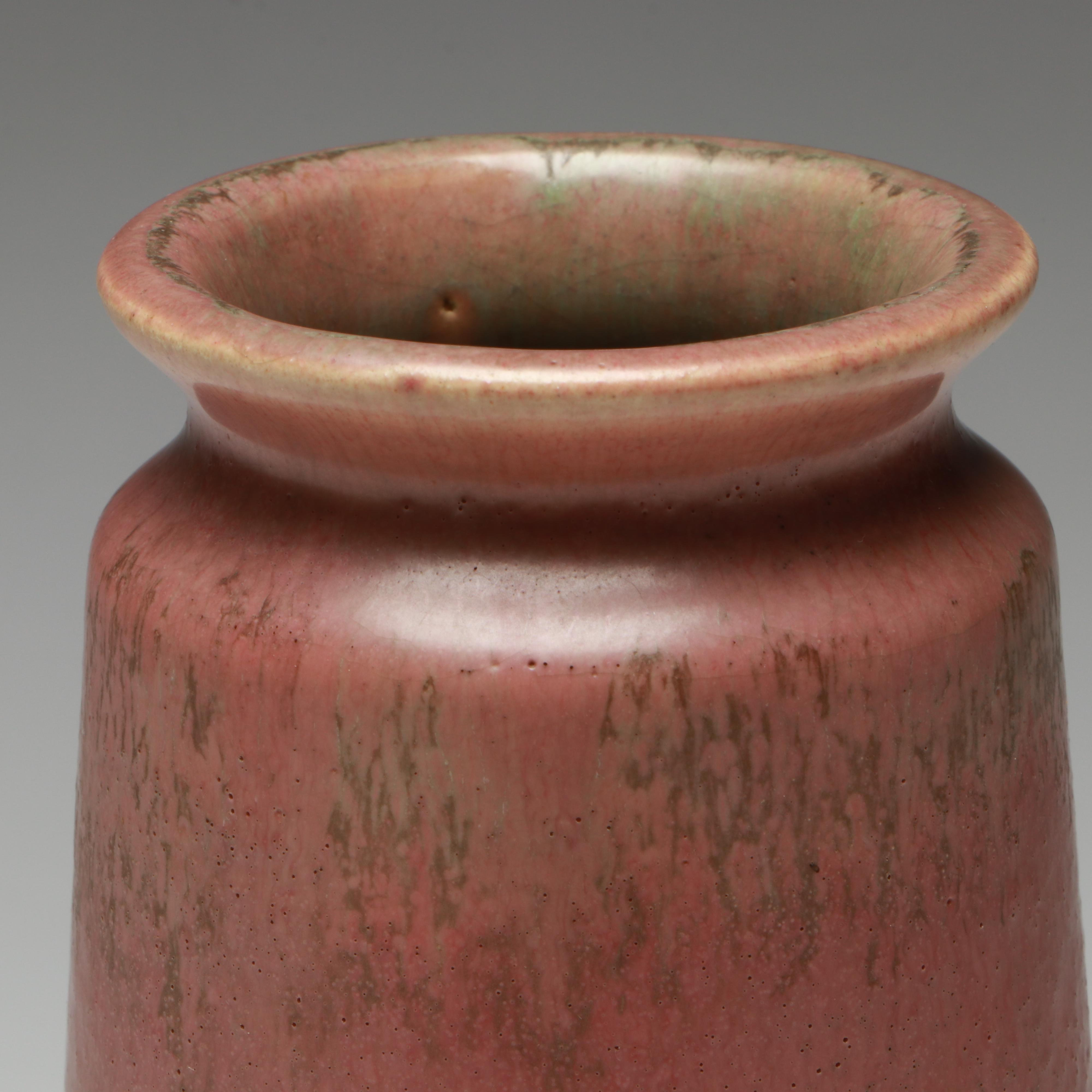 Rookwood Pottery Matte Glaze Production Vase, 1914