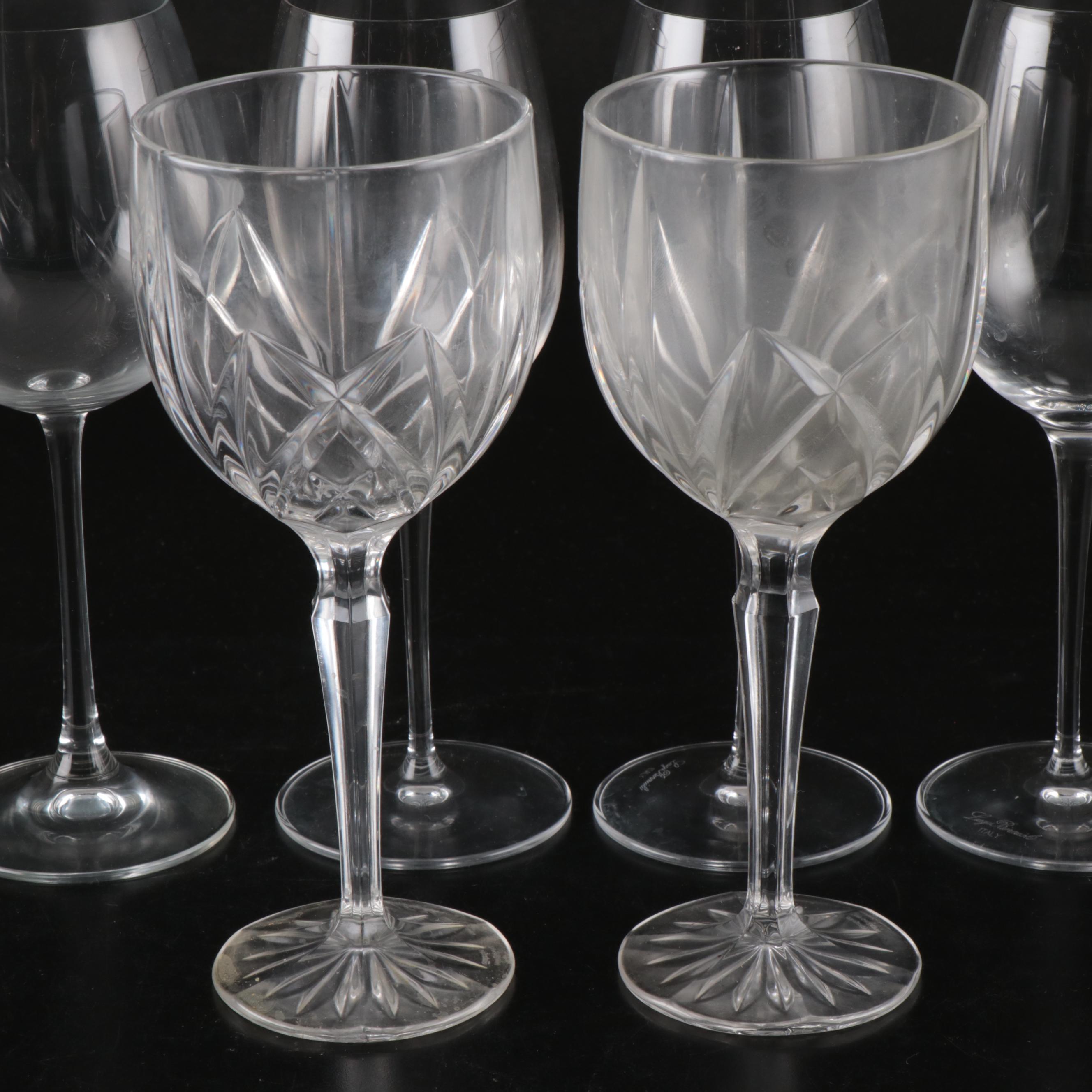 Tiffany Crystal Bowl, Marquis Waterford Crystal Wine Glasses, and More Drinkware