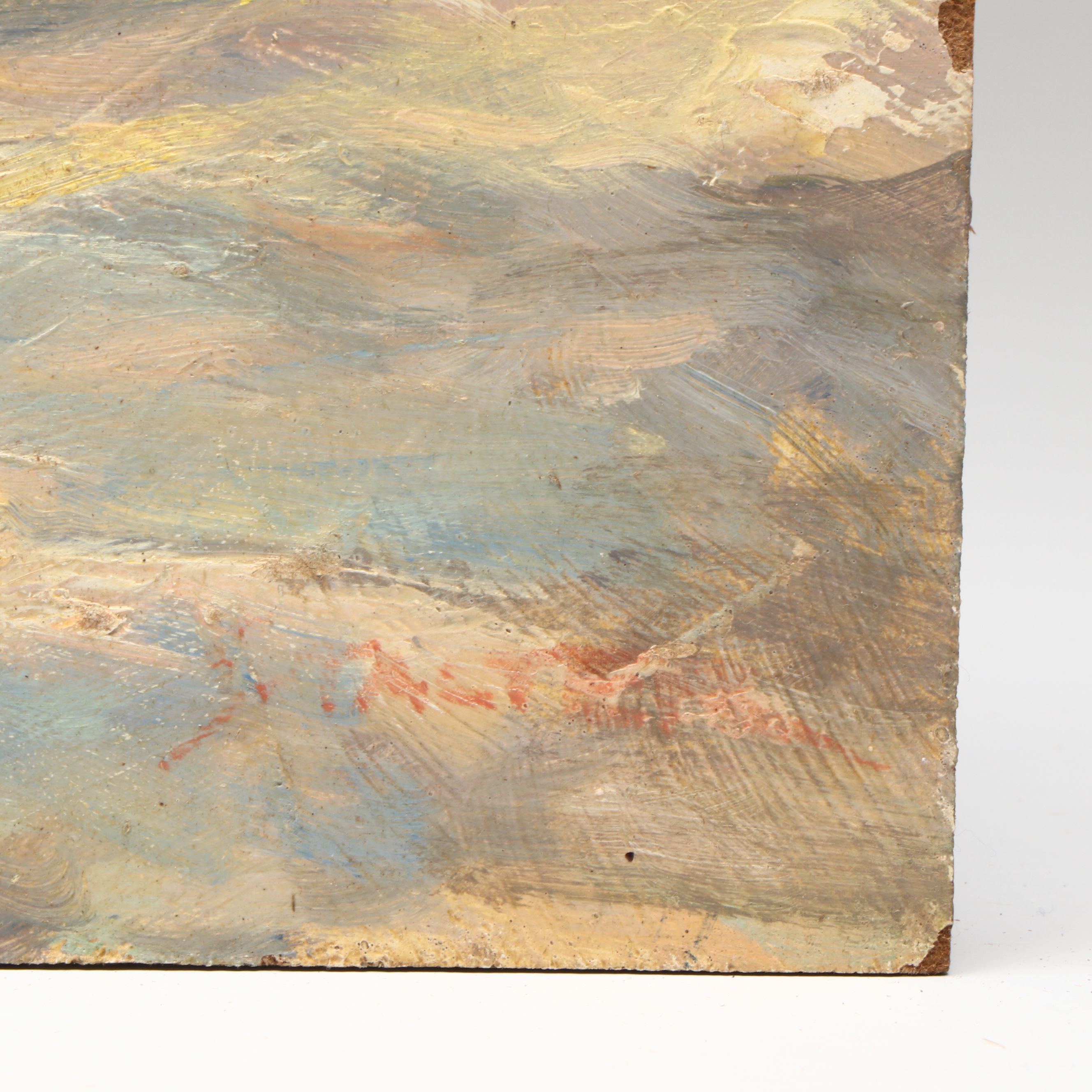 Richard Stalter Winter New England Landscape Oil Painting