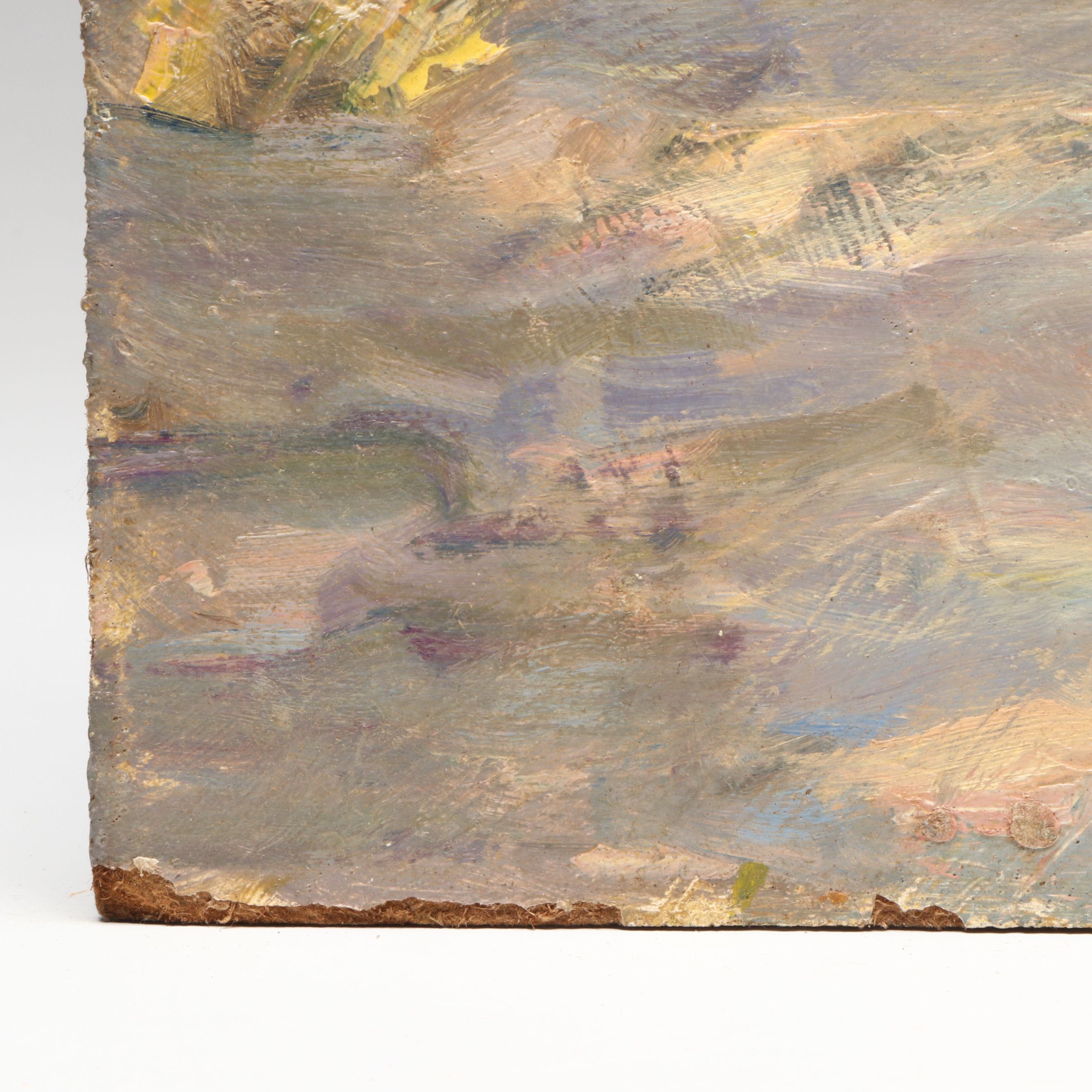 Richard Stalter Winter New England Landscape Oil Painting