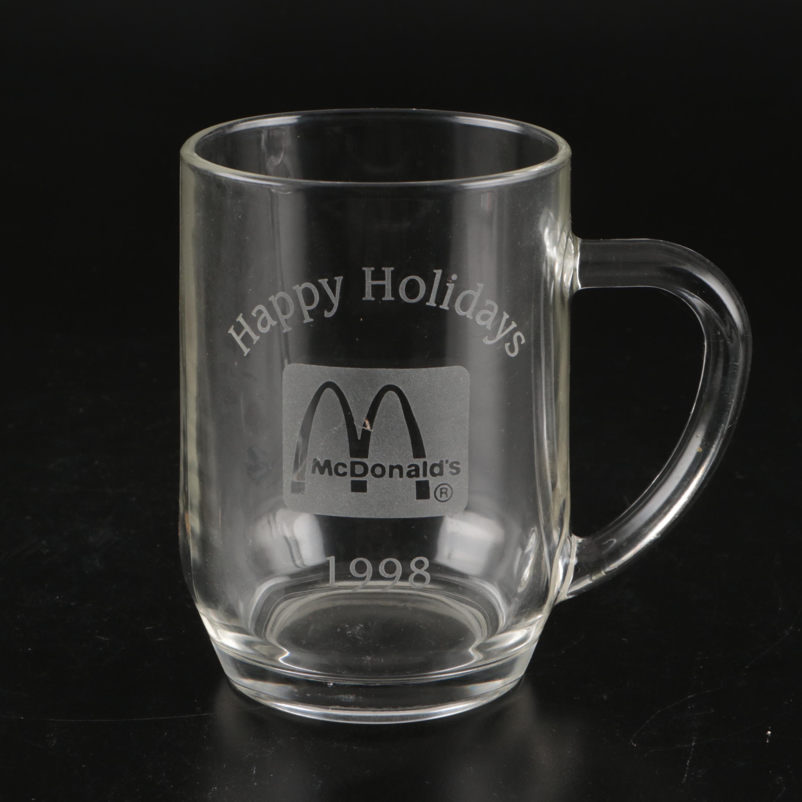 McDonald's Promotional Drinking Glasses and Glass Mugs
