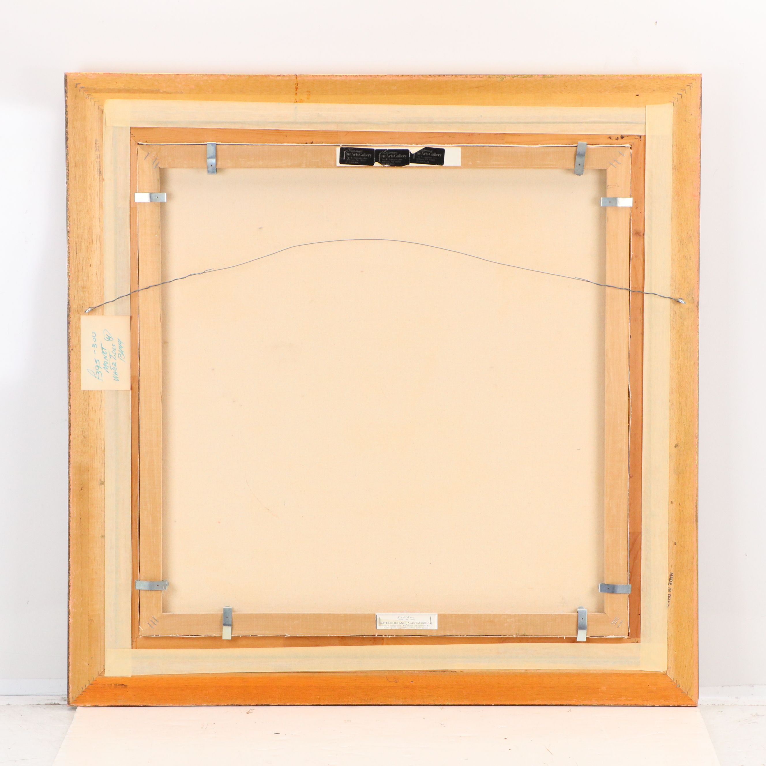 Offset Lithograph After Claude Monet "Water Lilies and Japanese Bridge"