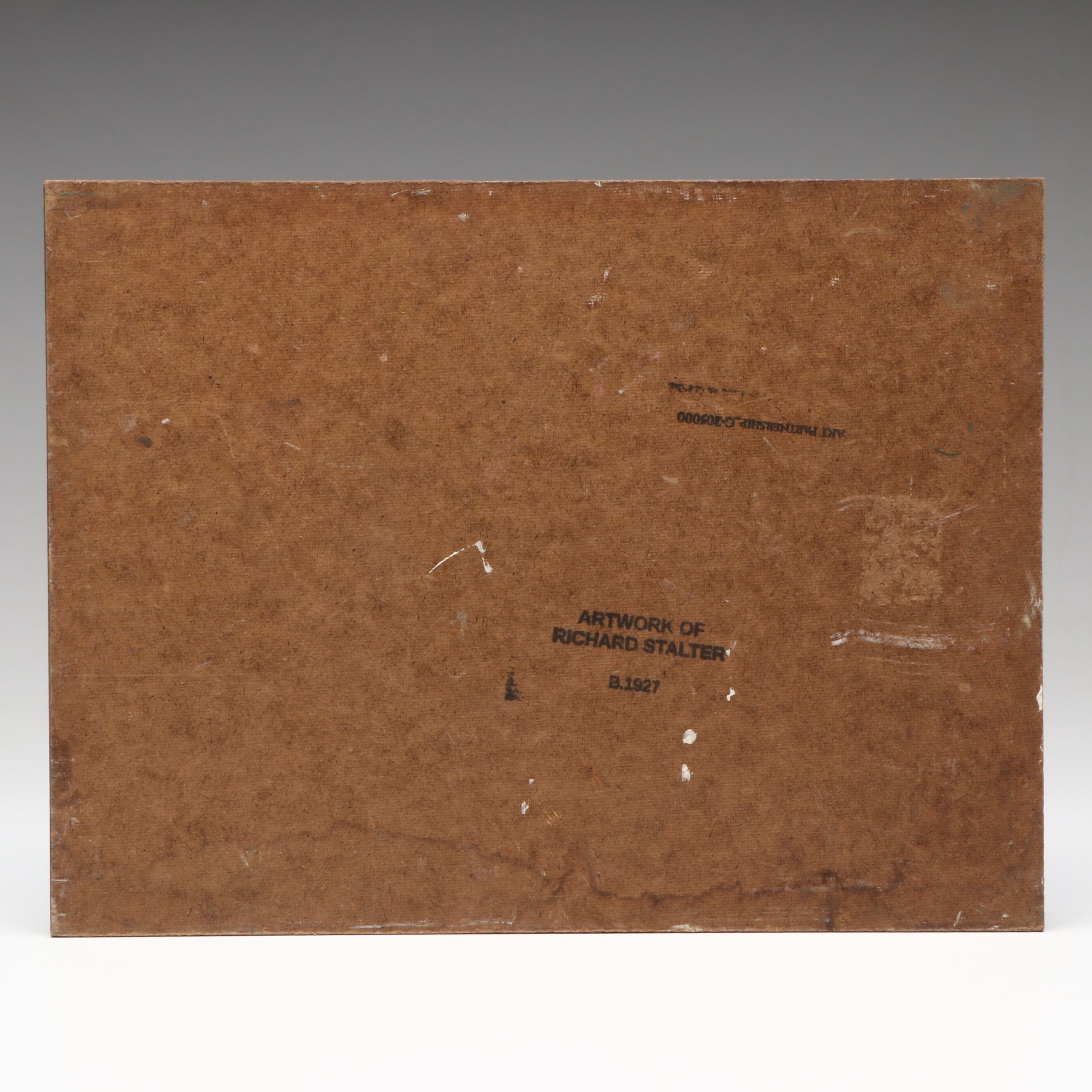 Richard Stalter Fruit Bowl Still Life Oil Painting