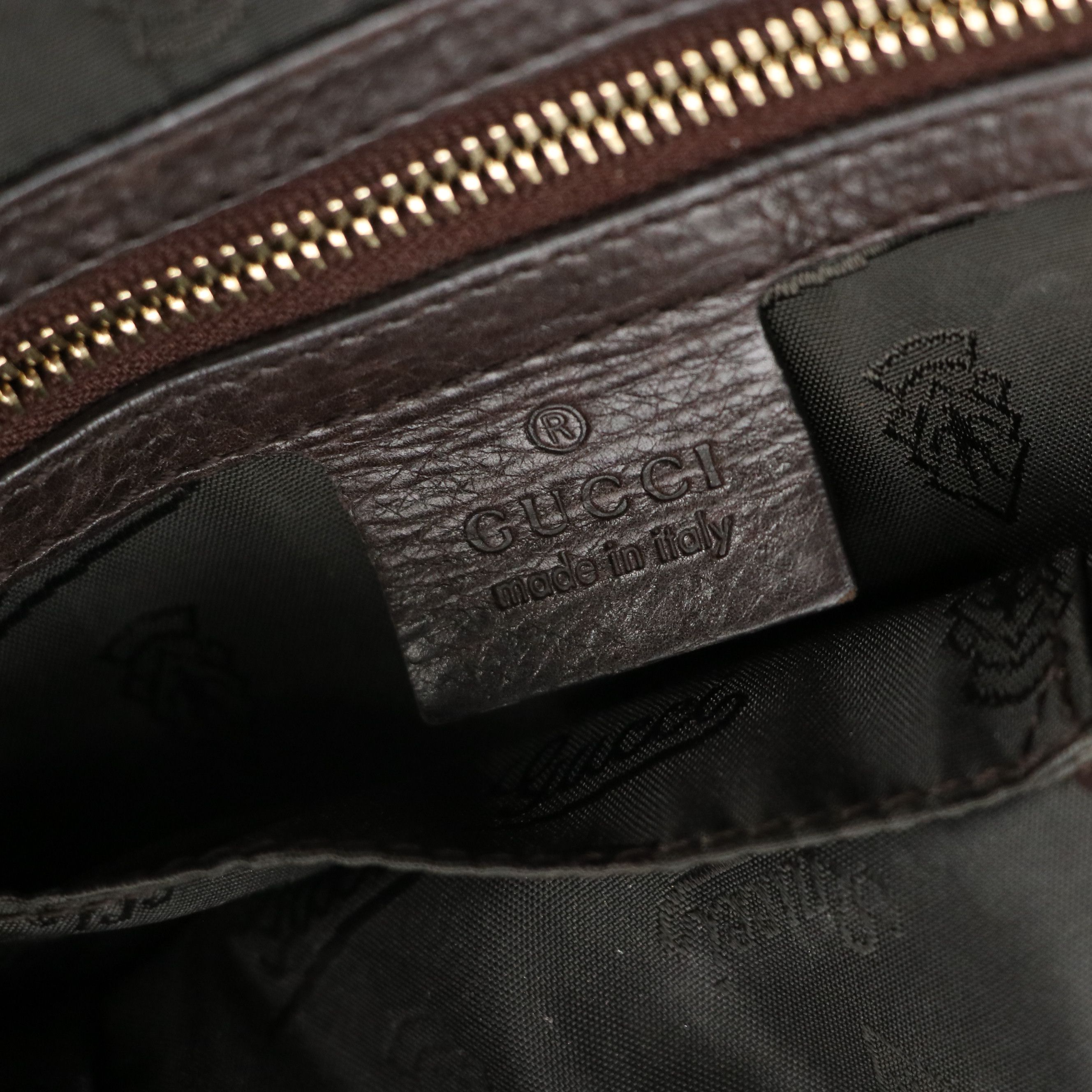 Gucci Hysteria Clutch in Tortoise Shell Patent Leather