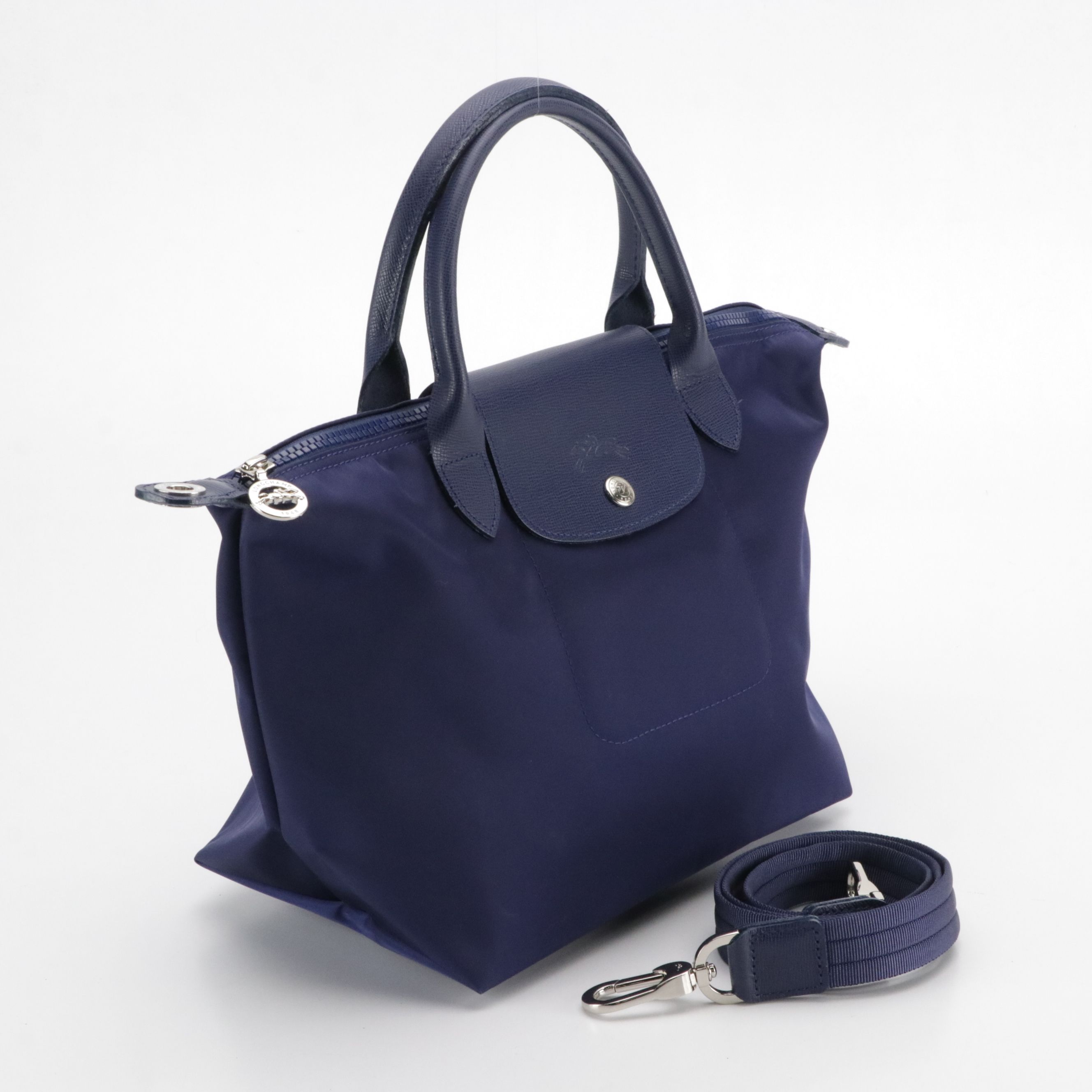 Longchamp Le Pliage Neo Small Two-Way Bag in Navy