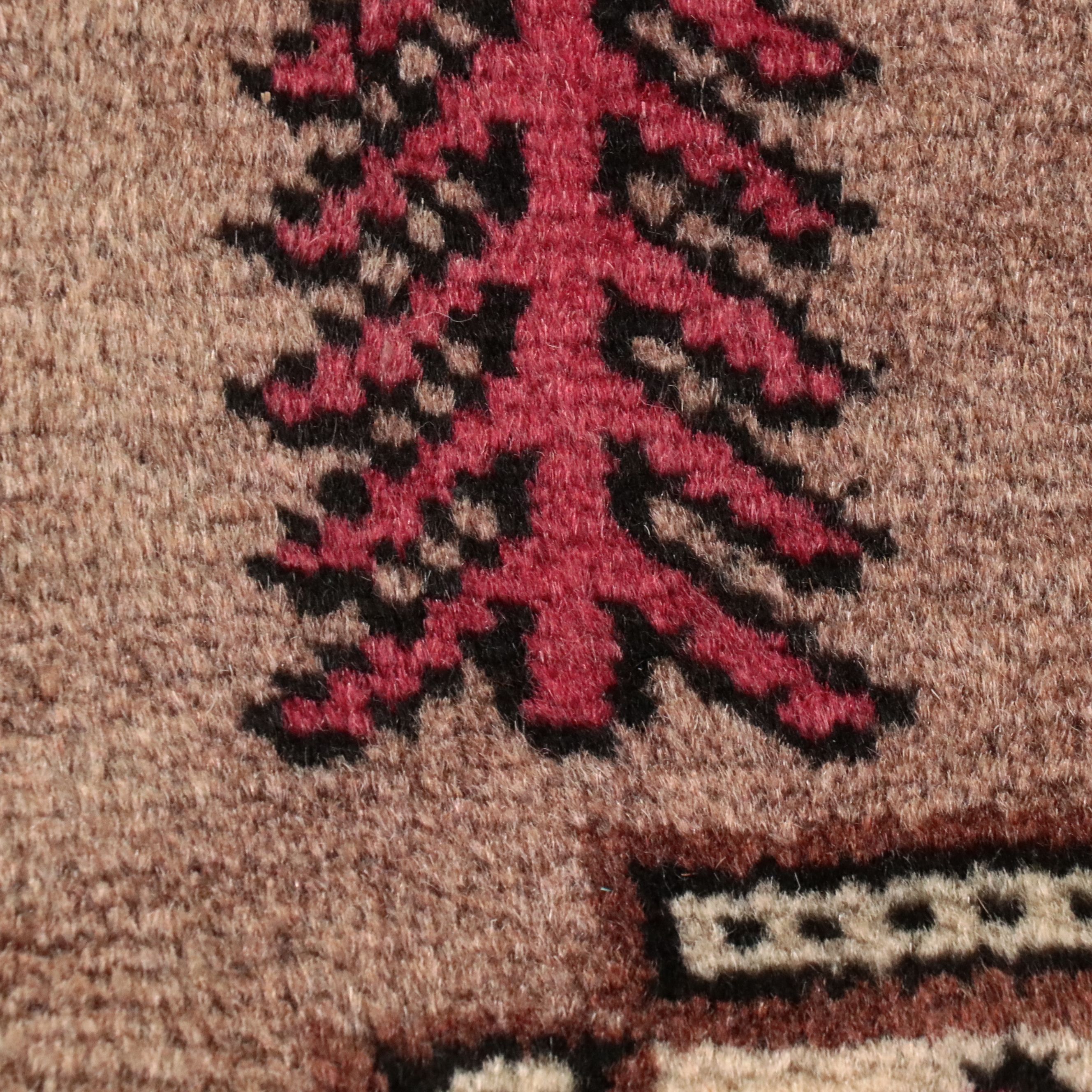 3'10 x 5' Hand-Knotted Turkish Oushak Modern Area Rug