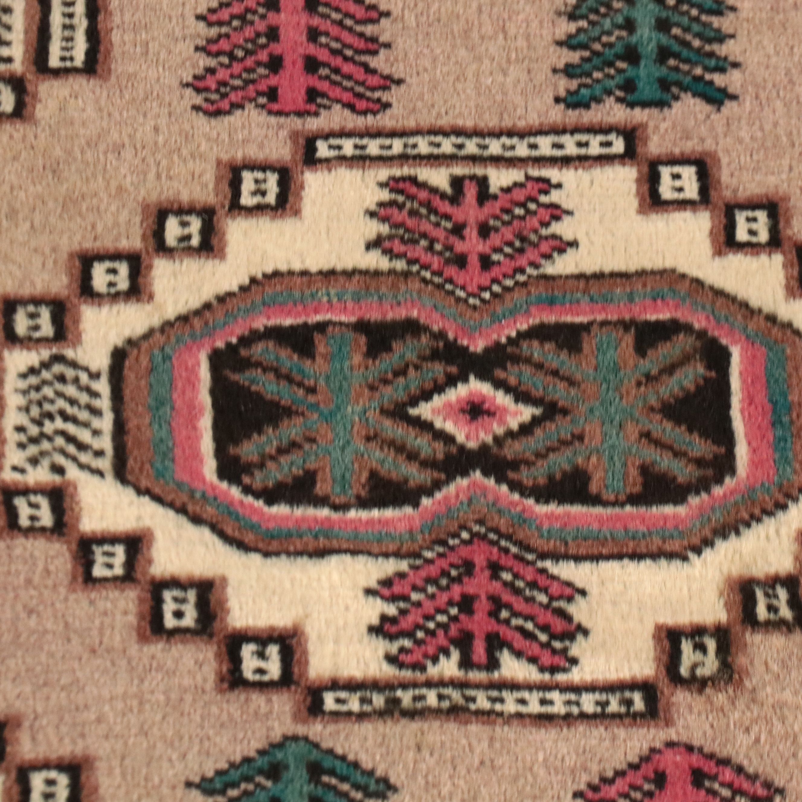 3'10 x 5' Hand-Knotted Turkish Oushak Modern Area Rug