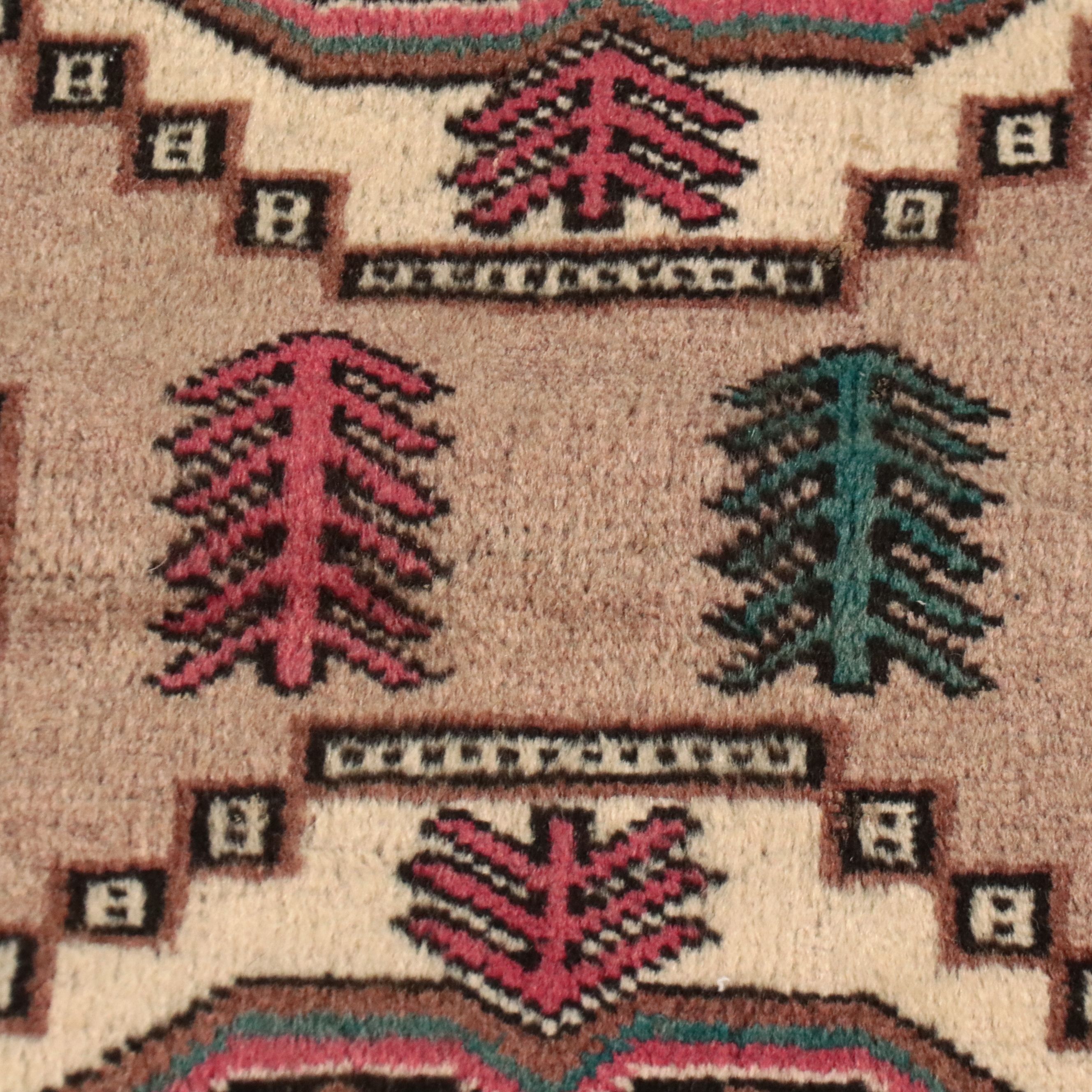 3'10 x 5' Hand-Knotted Turkish Oushak Modern Area Rug