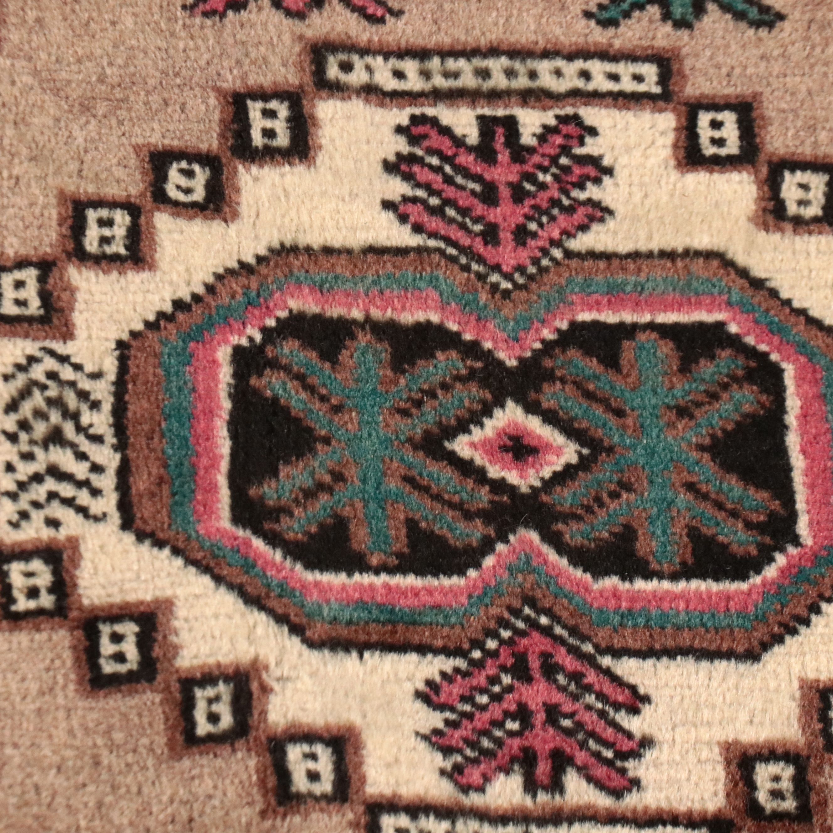 3'10 x 5' Hand-Knotted Turkish Oushak Modern Area Rug