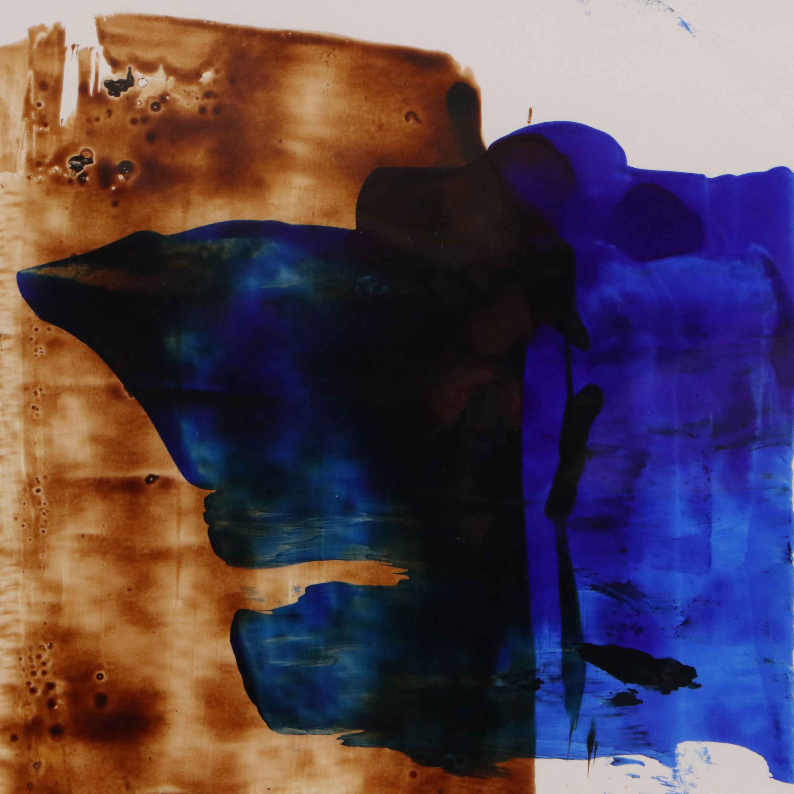 Milagros Pongo Abstract Mixed Media Painting, 21st Century