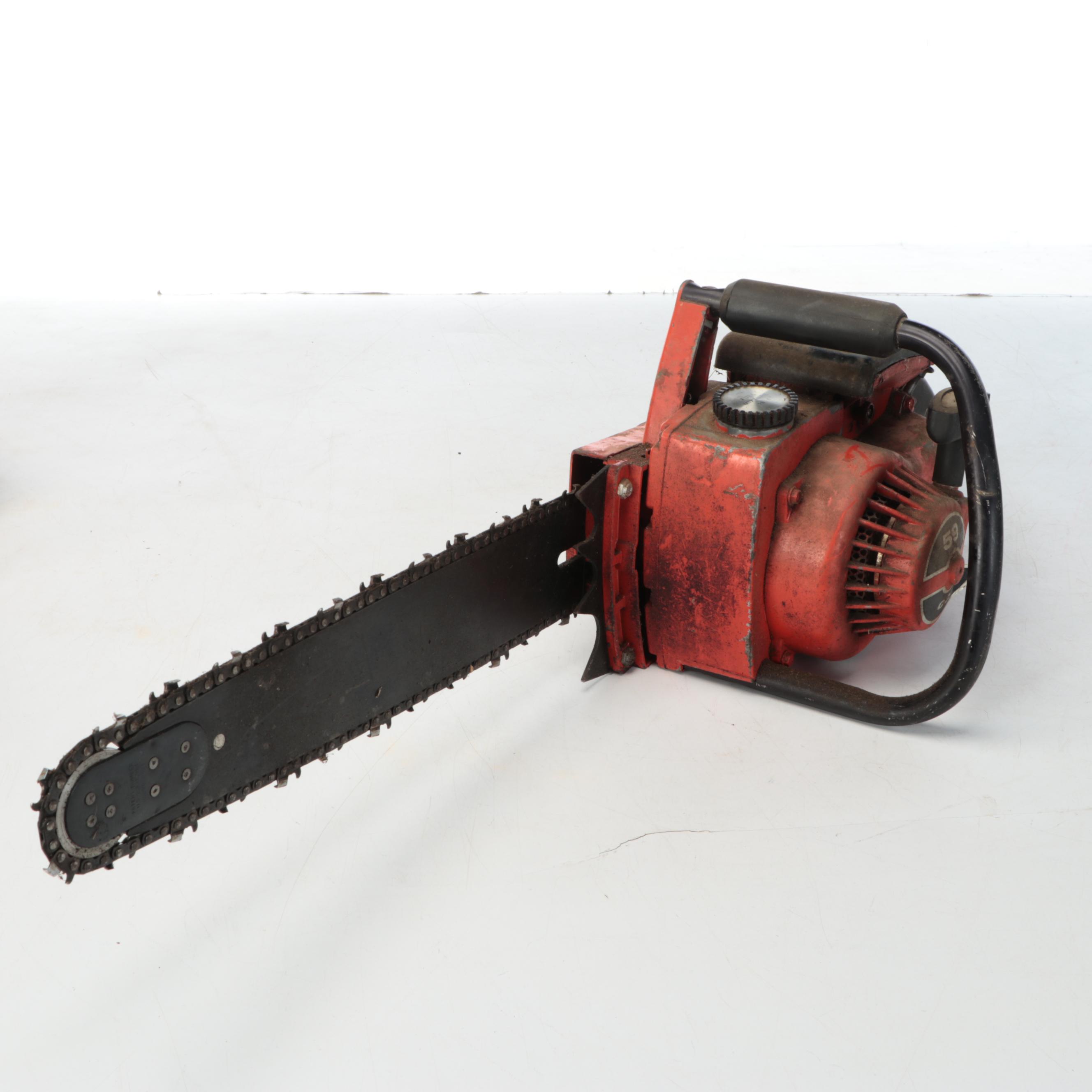 Remington Gas Chainsaw with Post Diggers, Sledgehammer, and More Outdoor Tools
