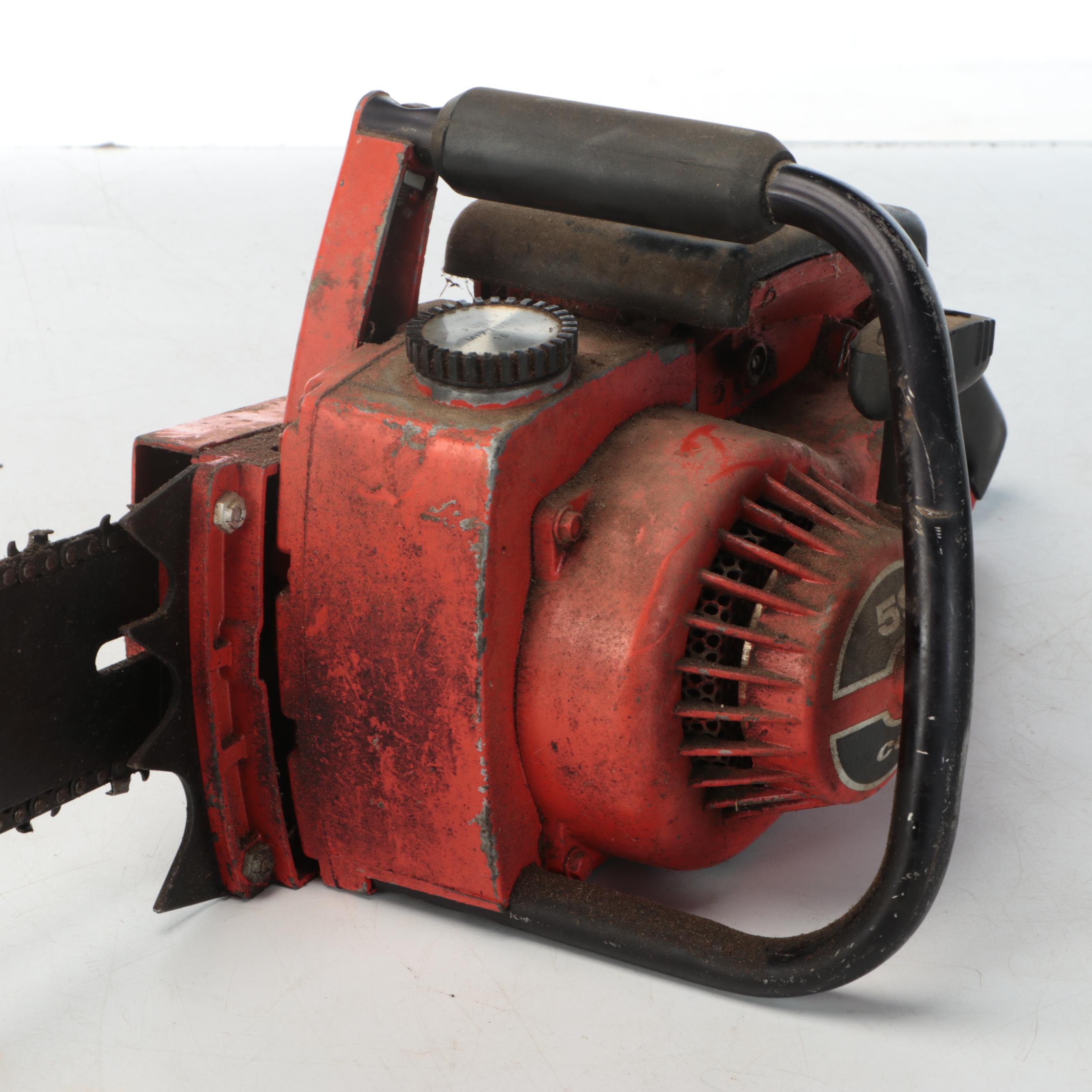 Remington Gas Chainsaw with Post Diggers, Sledgehammer, and More Outdoor Tools