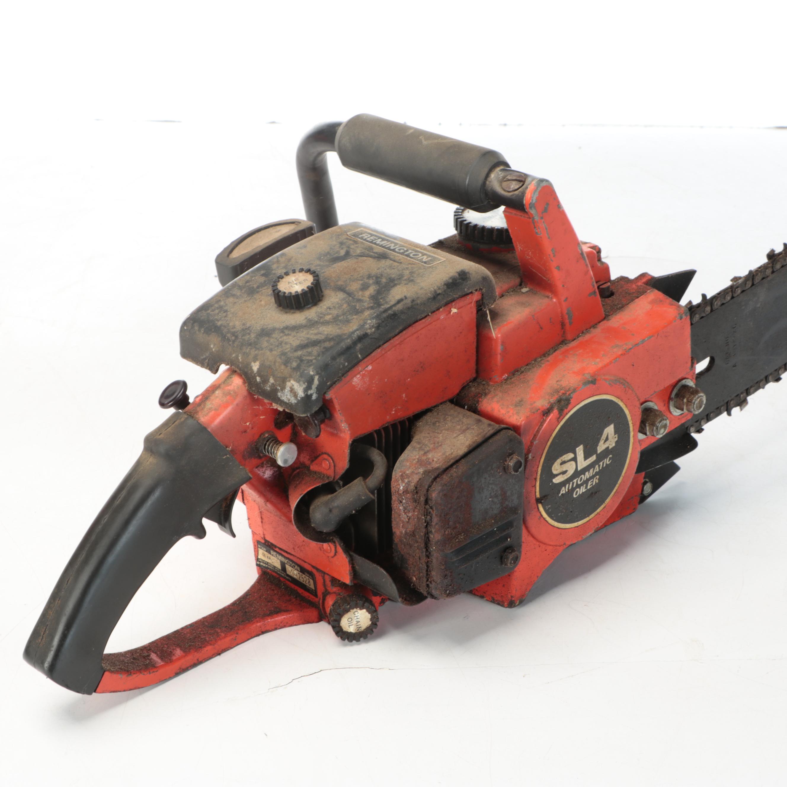 Remington Gas Chainsaw with Post Diggers, Sledgehammer, and More Outdoor Tools