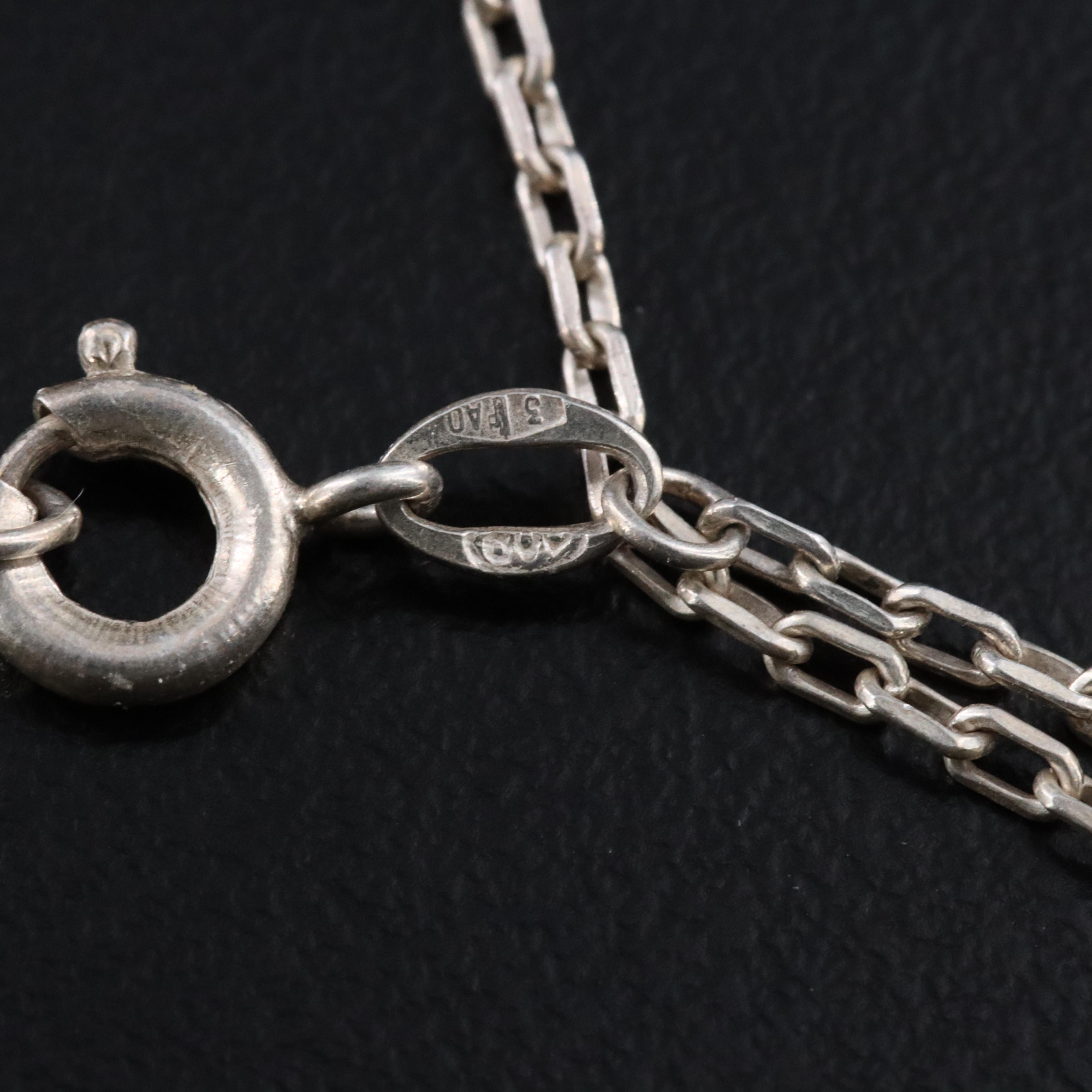 Vintage Necklaces Featuring Sterling and Shell Cameos