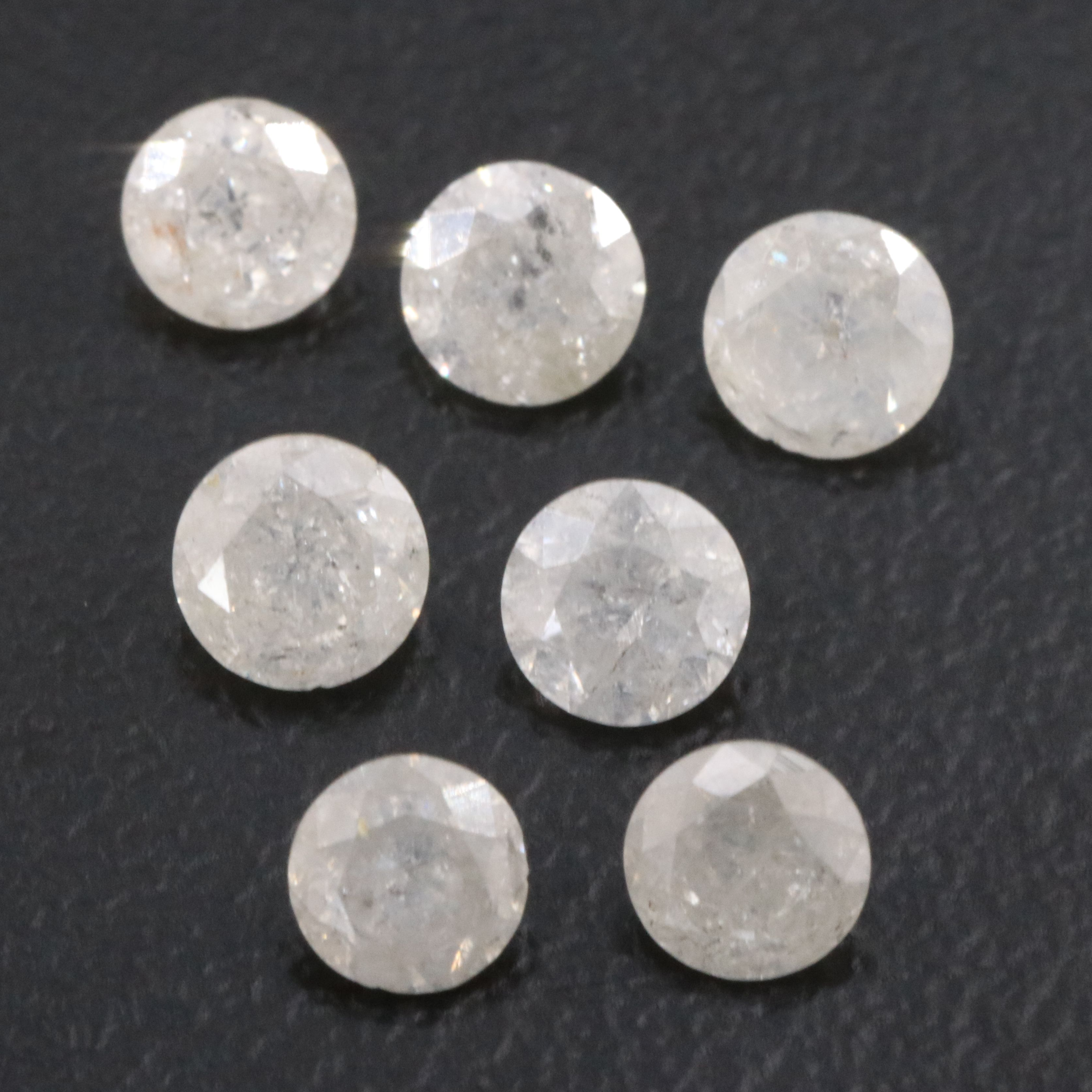 Loose 1.66 CTW Diamond Lot