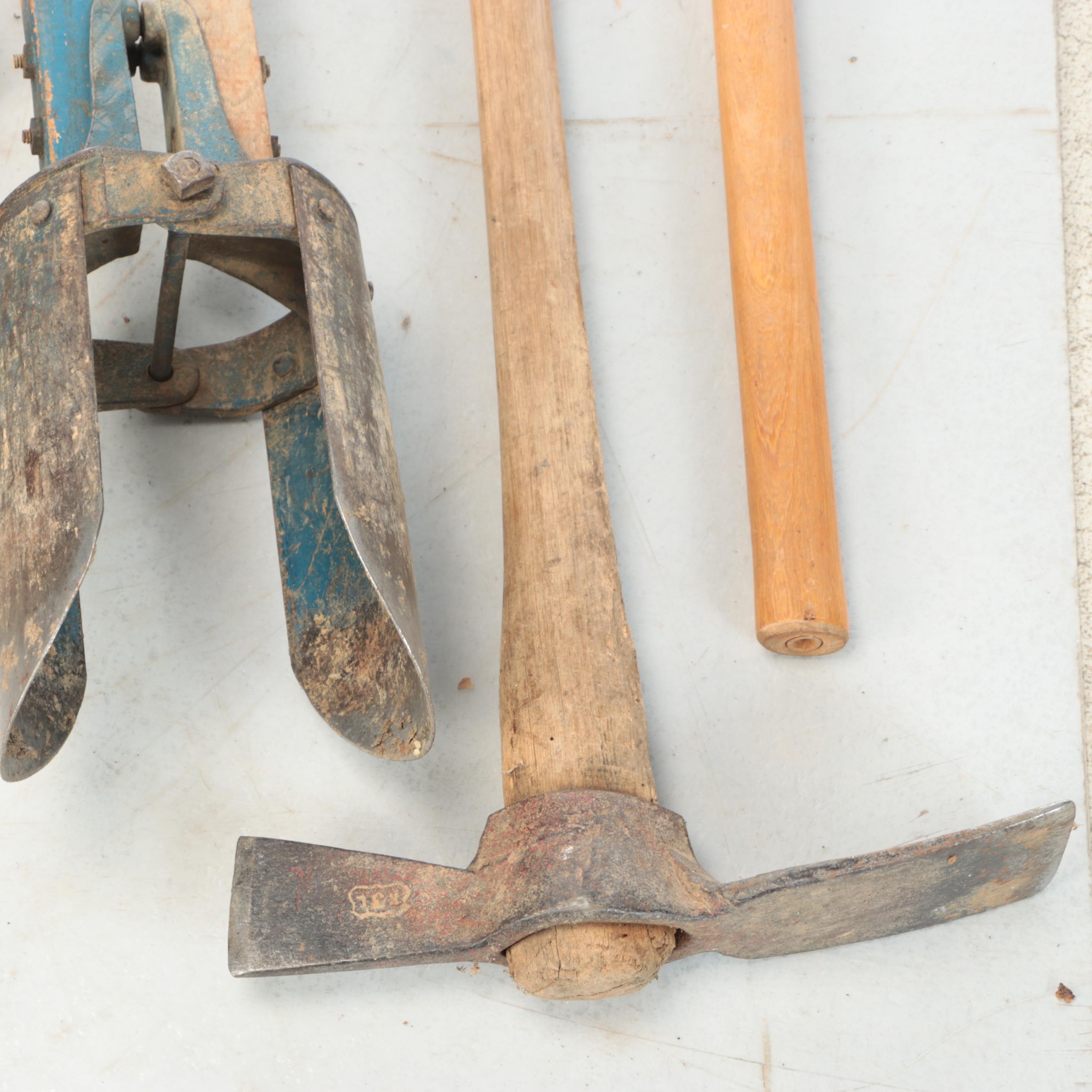 Remington Gas Chainsaw with Post Diggers, Sledgehammer, and More Outdoor Tools