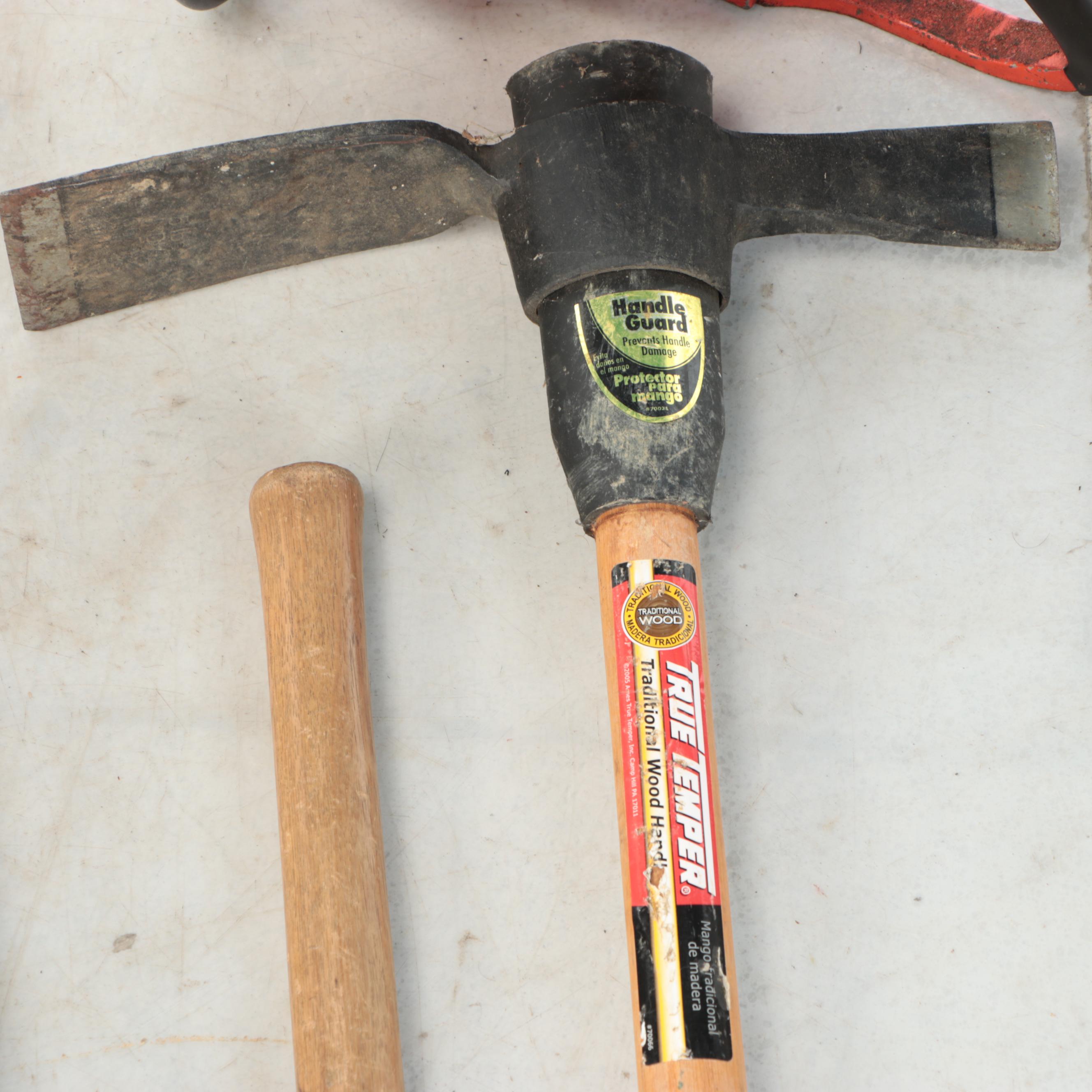 Remington Gas Chainsaw with Post Diggers, Sledgehammer, and More Outdoor Tools