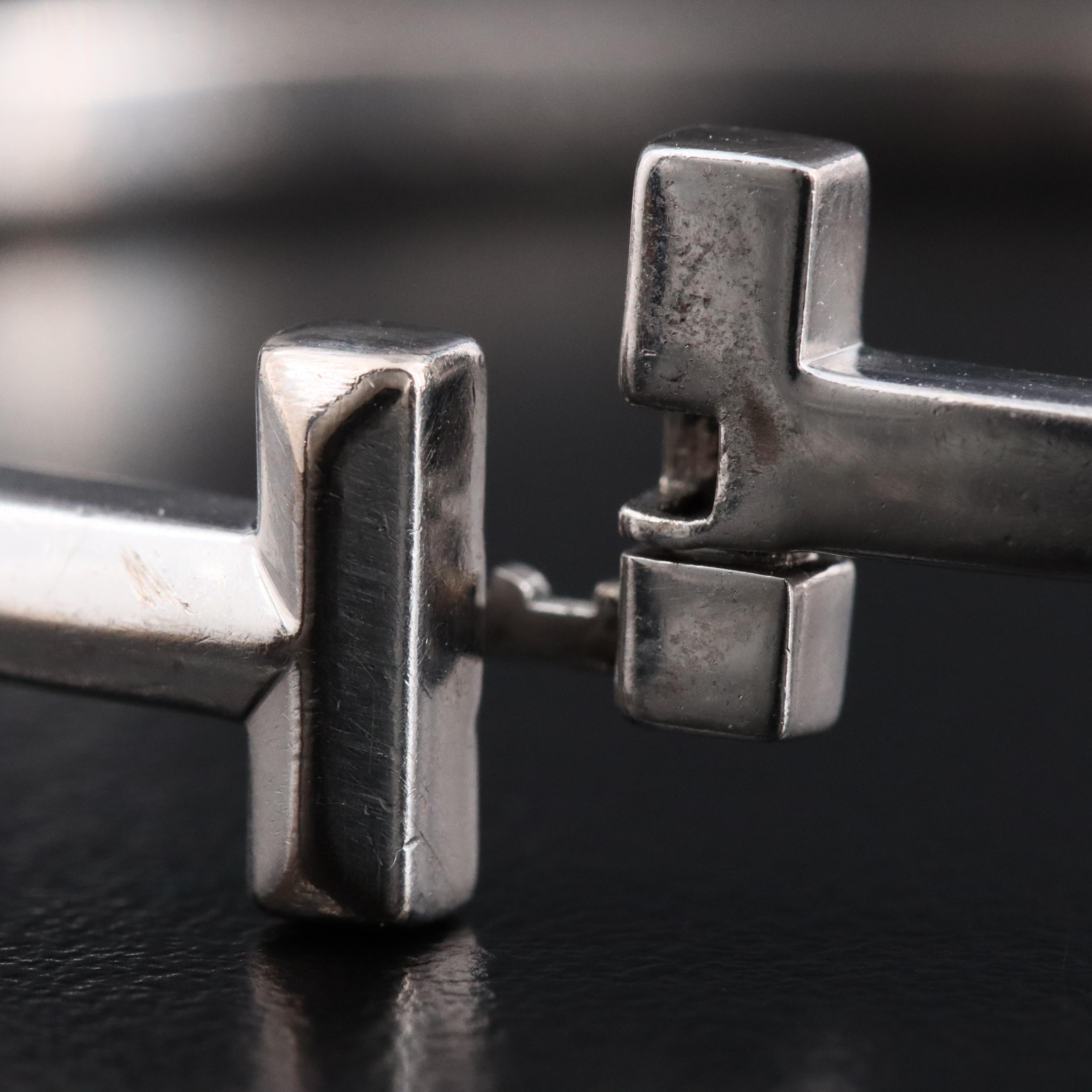 Tiffany & Co. T1 18K Hinged Bracelet