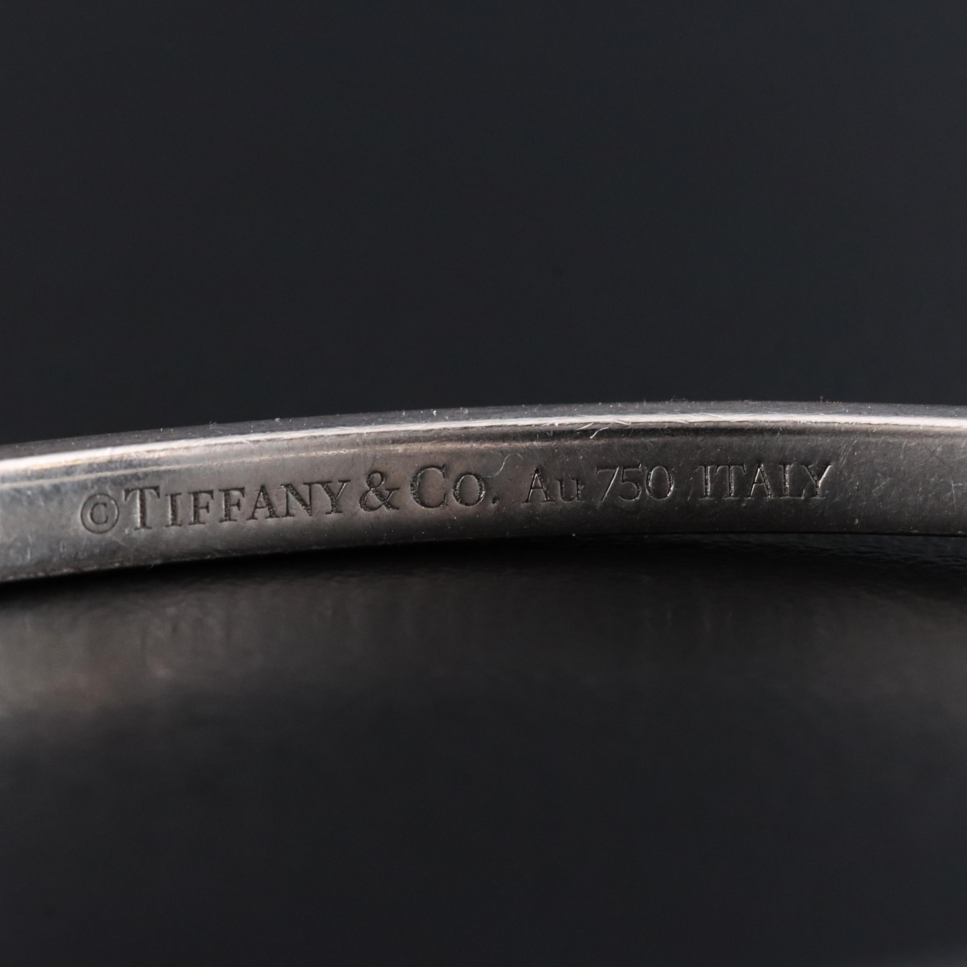 Tiffany & Co. T1 18K Hinged Bracelet