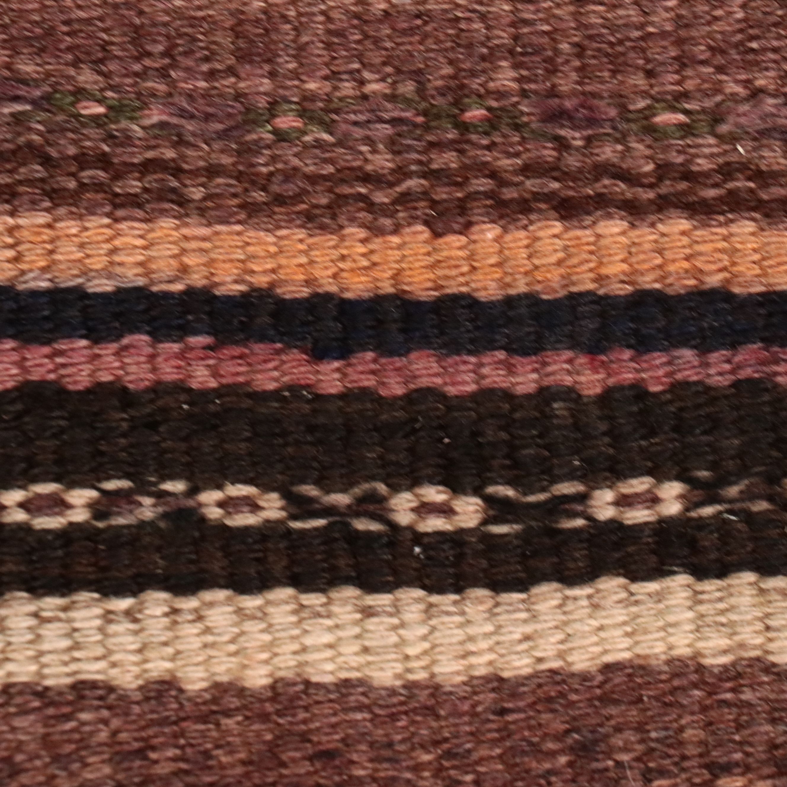 4'4 x 7'2 Handwoven Turkish Village Style Area Rug