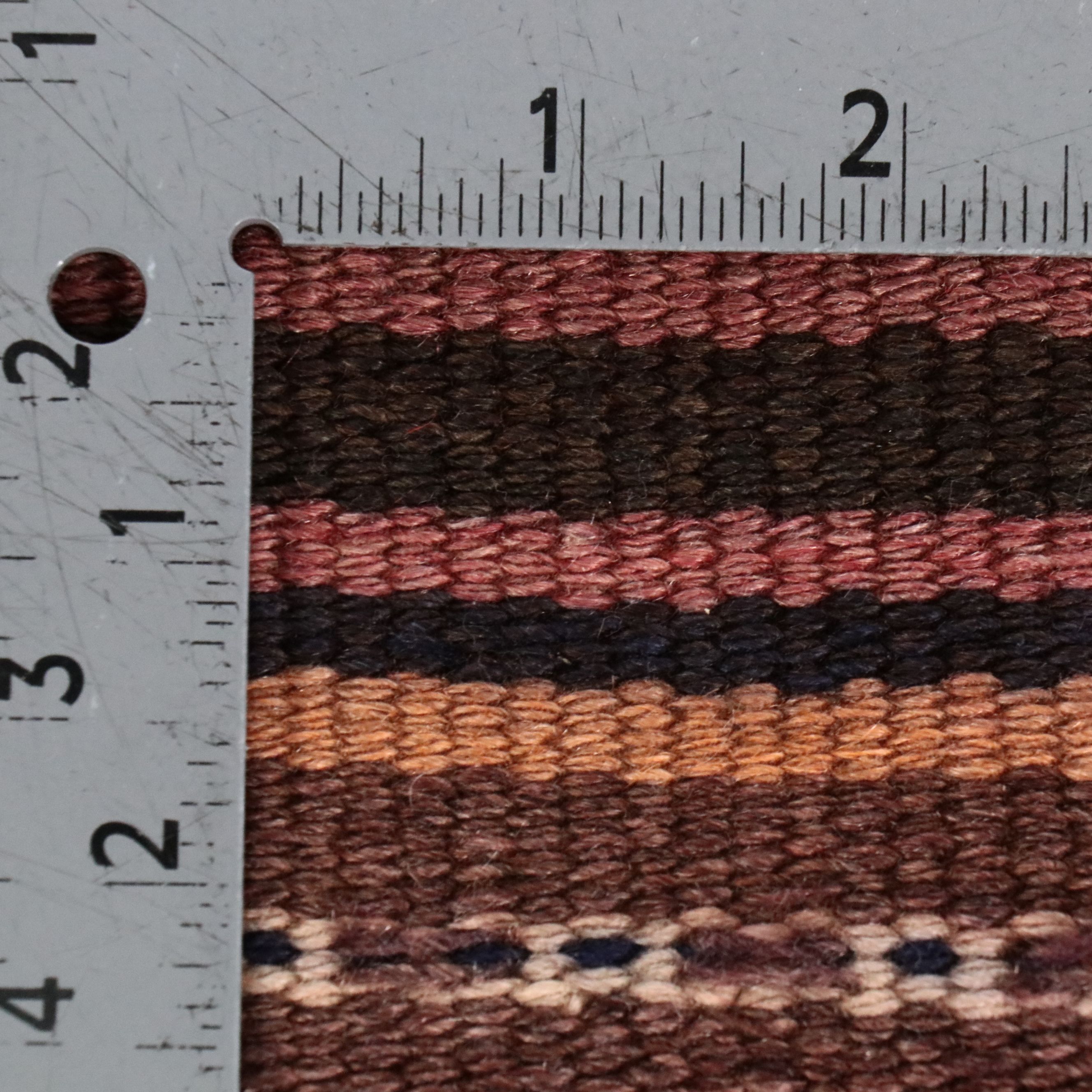 4'4 x 7'2 Handwoven Turkish Village Style Area Rug