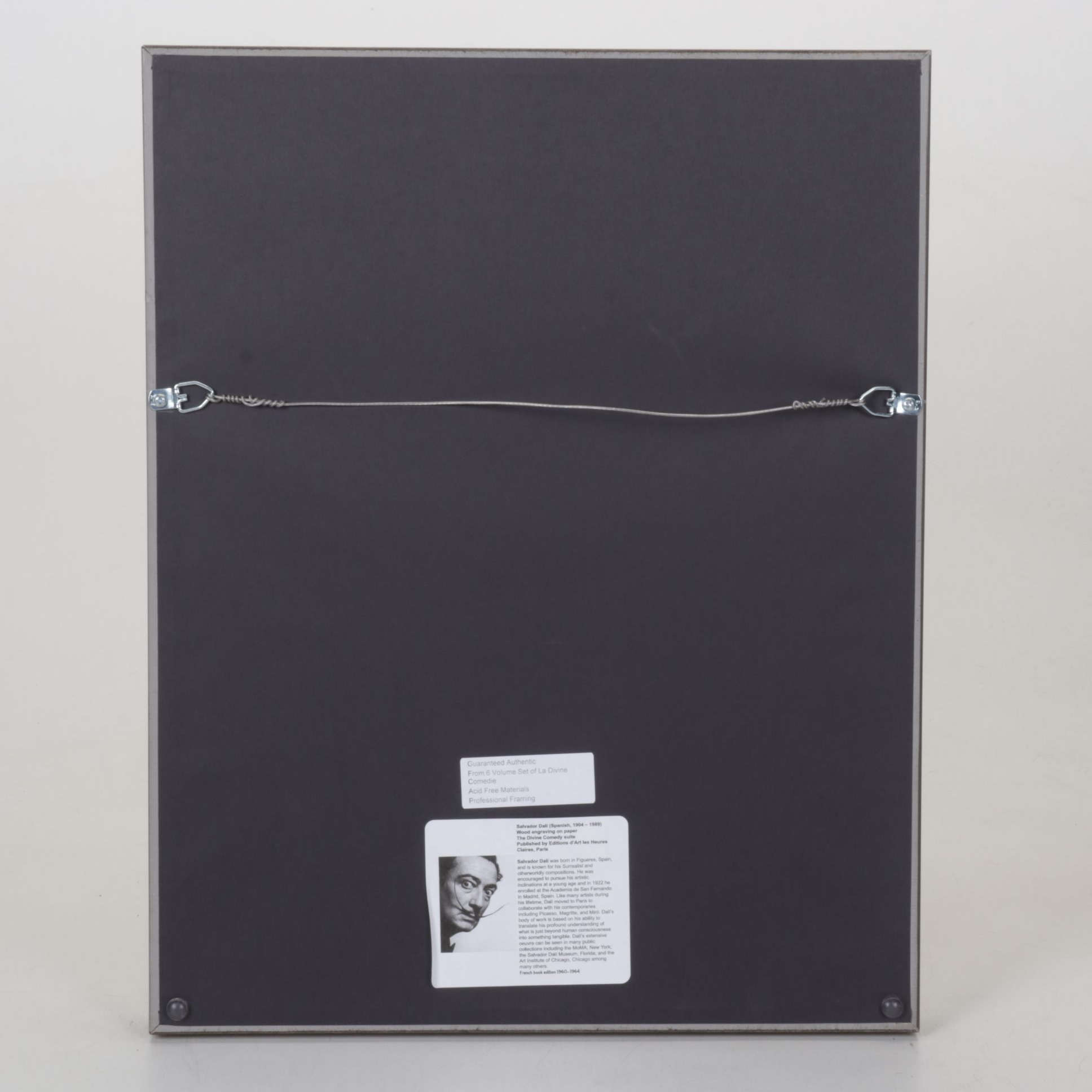 Salvador Dalí Wood Engraving "Gianni Schicchi's Bite," 1960 – 1964