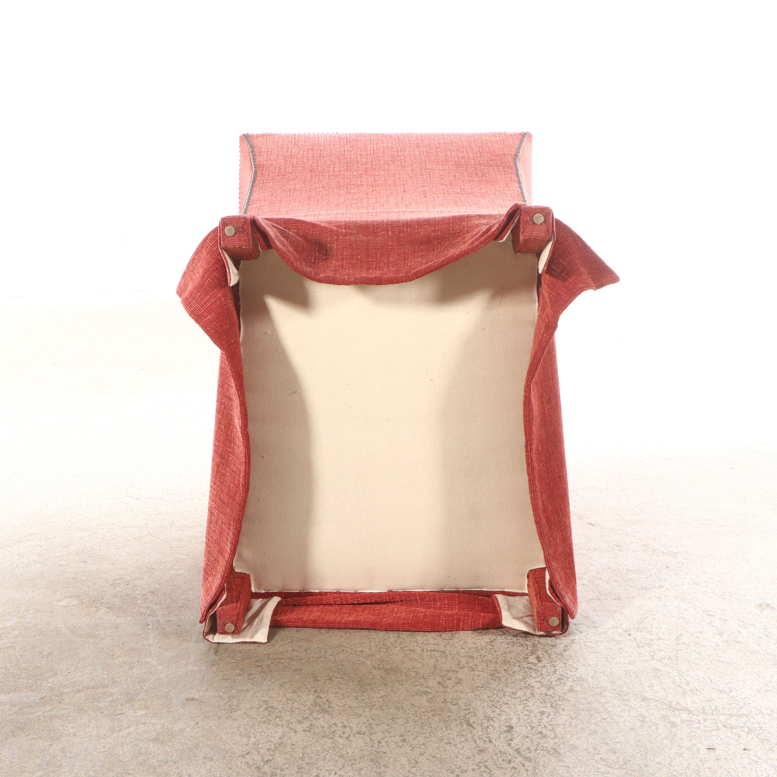 Dessin Fournir Mid-Century Regency Style Upholstered Armchair with Nailhead Trim