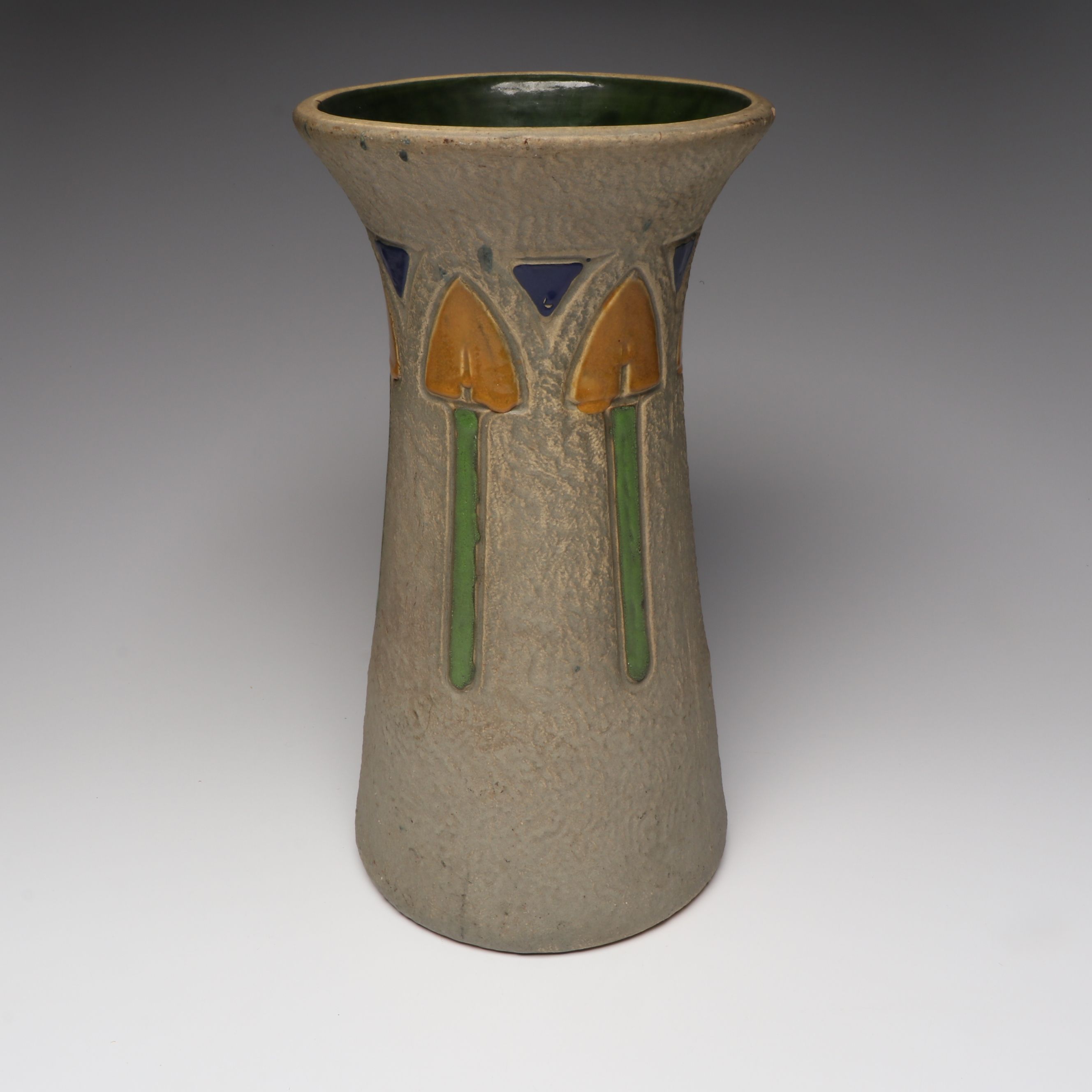 Roseville "Mostique" Ceramic Vase, 1910s