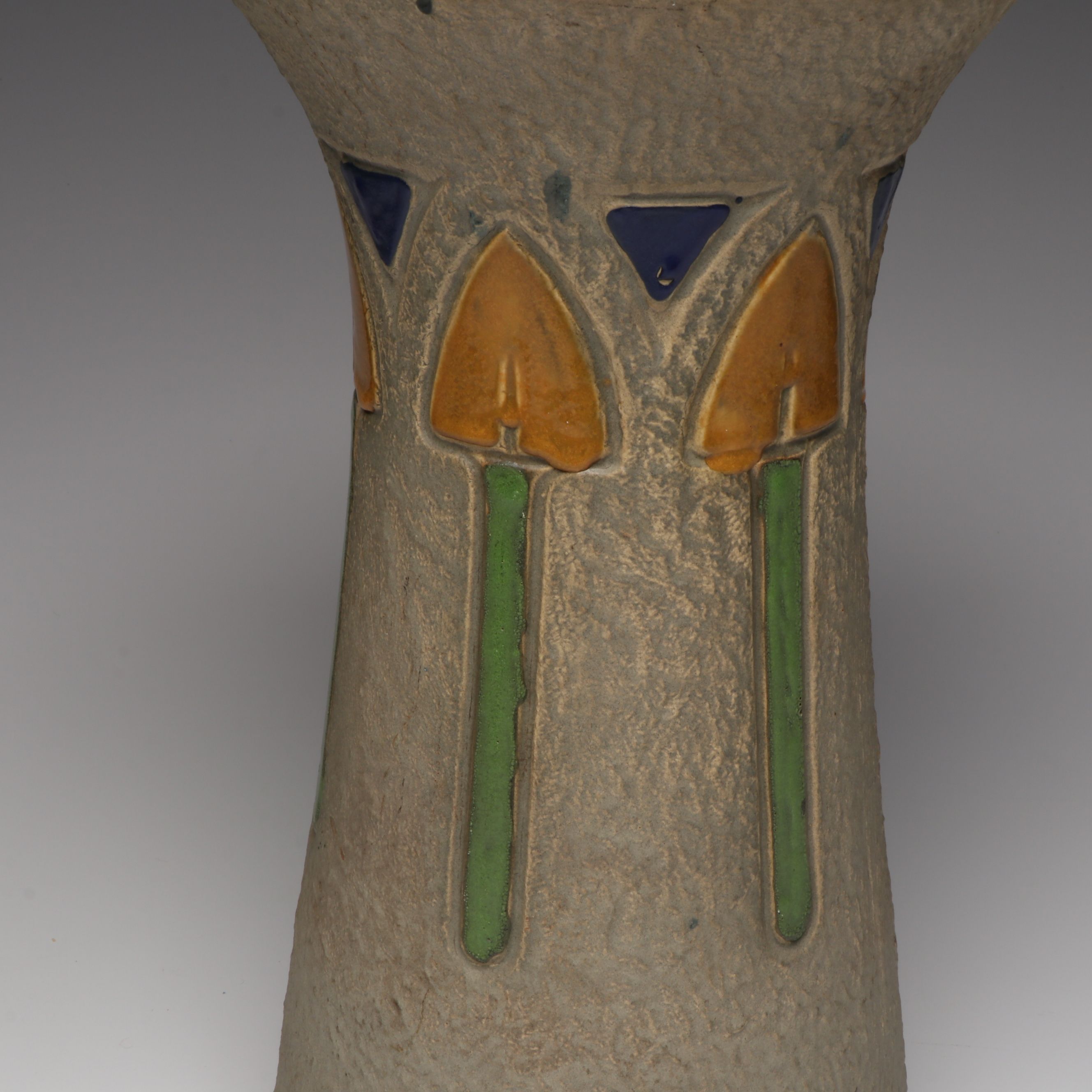 Roseville "Mostique" Ceramic Vase, 1910s