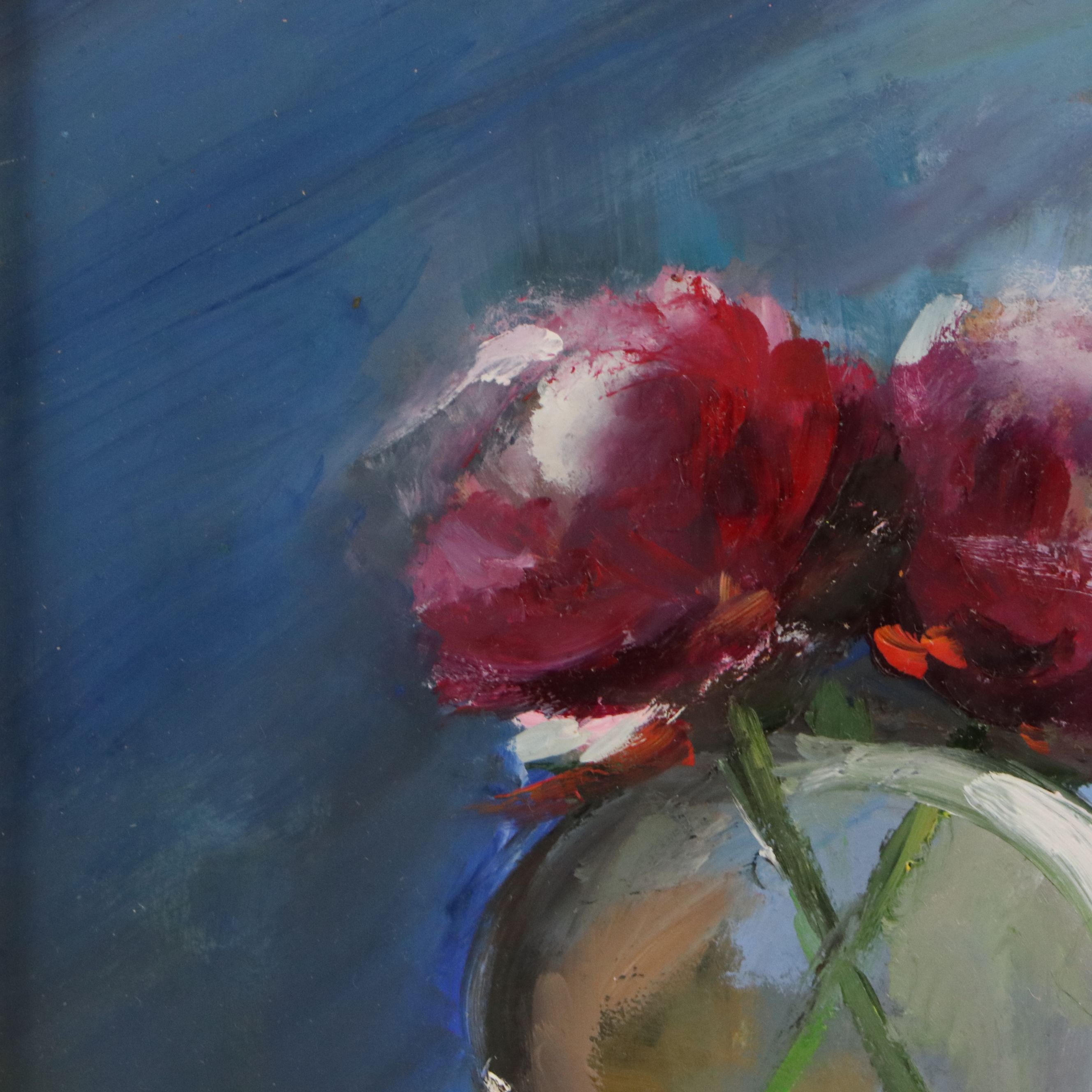 Natalia Demenko Floral Still Life Oil Painting, 21st Century