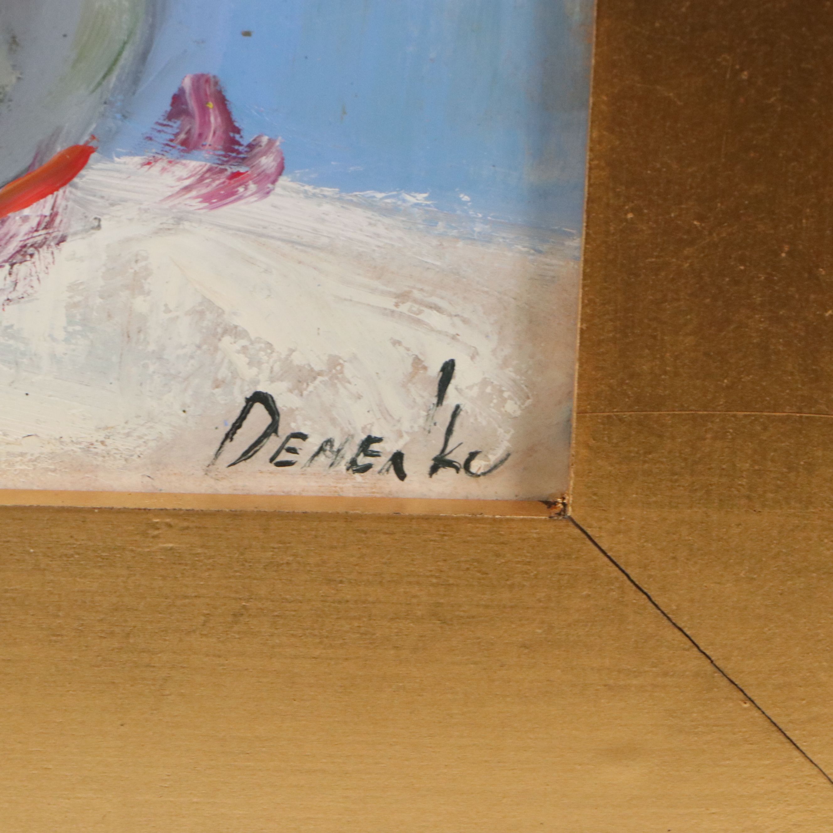 Natalia Demenko Floral Still Life Oil Painting, 21st Century