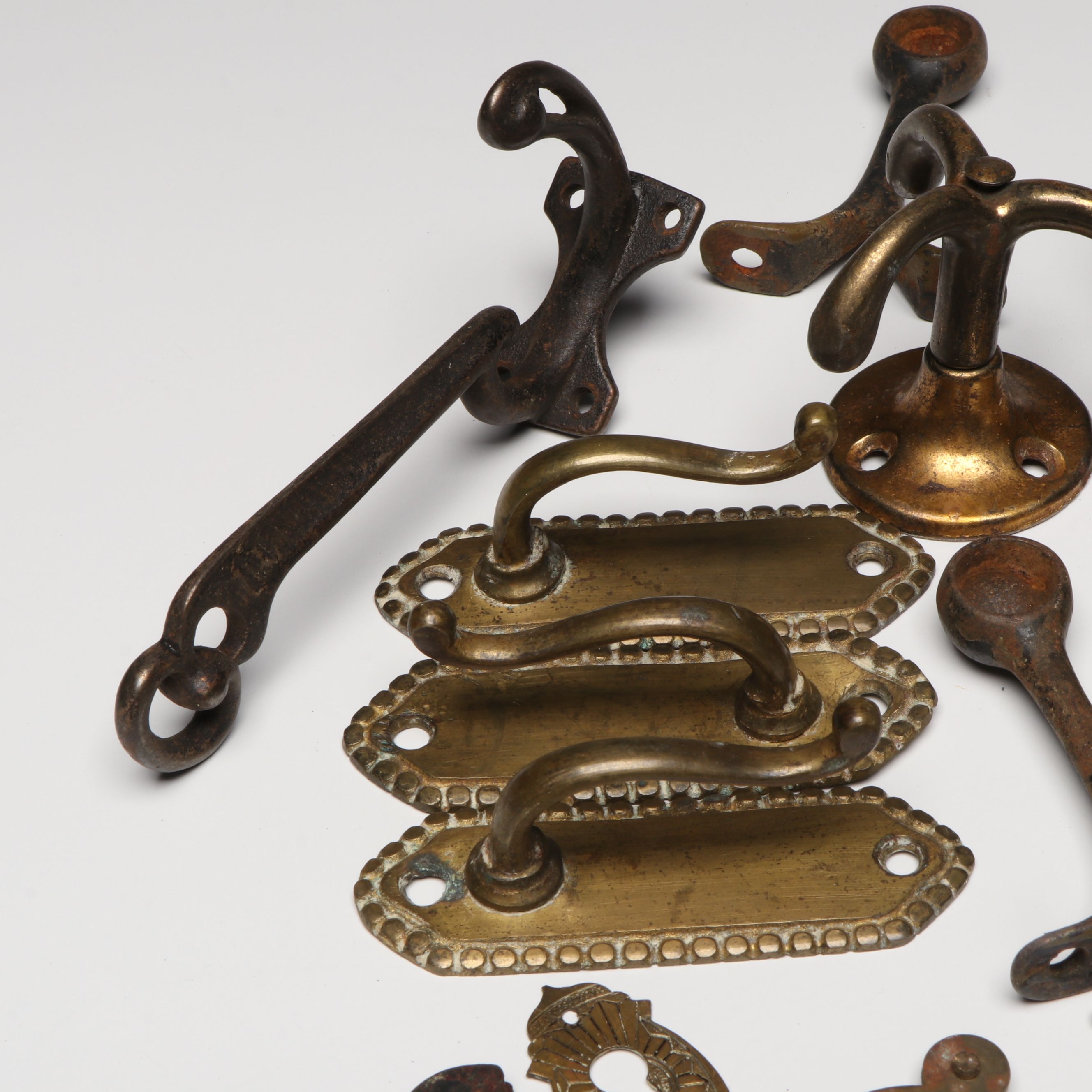 Antique Metal Door and Window Hardware