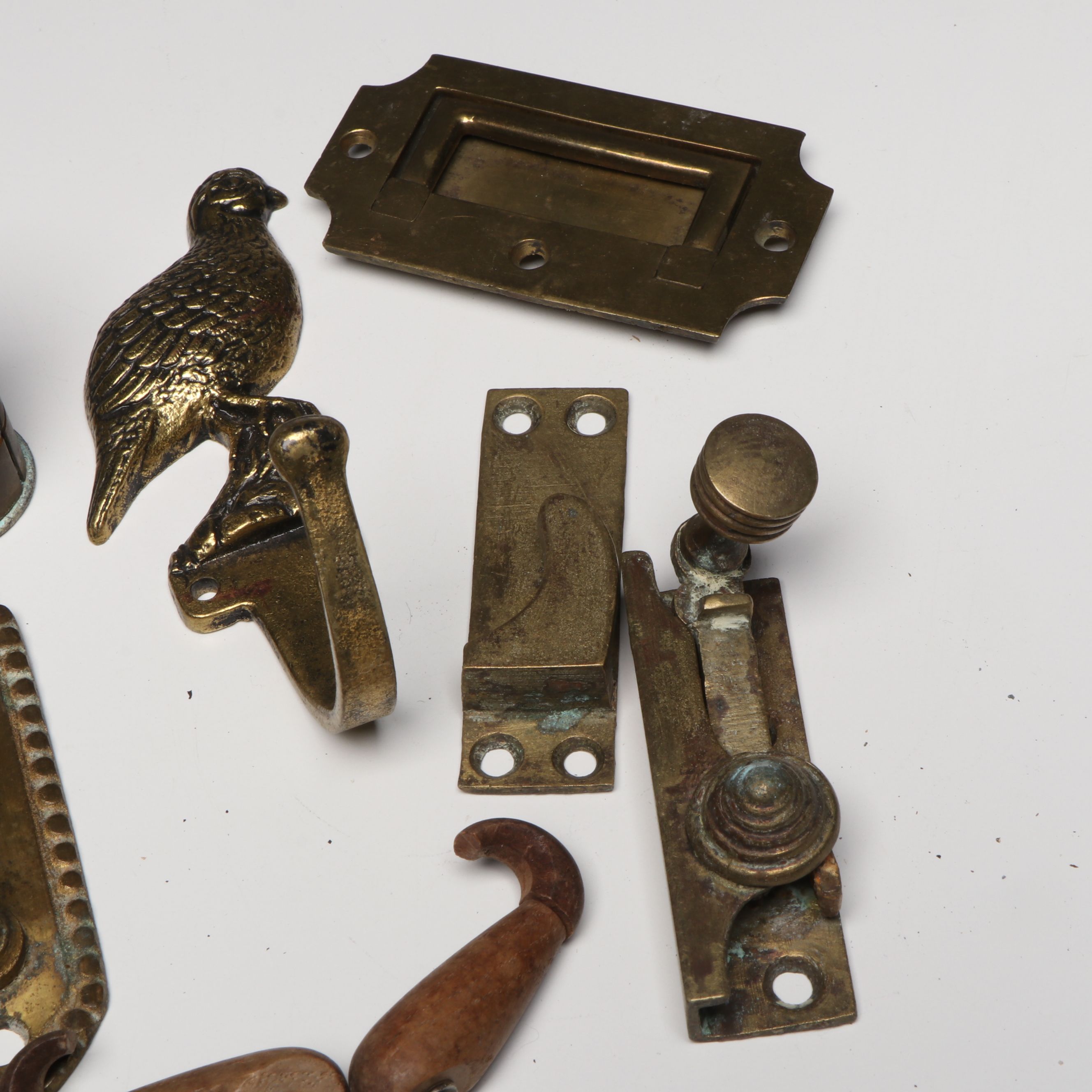 Antique Metal Door and Window Hardware