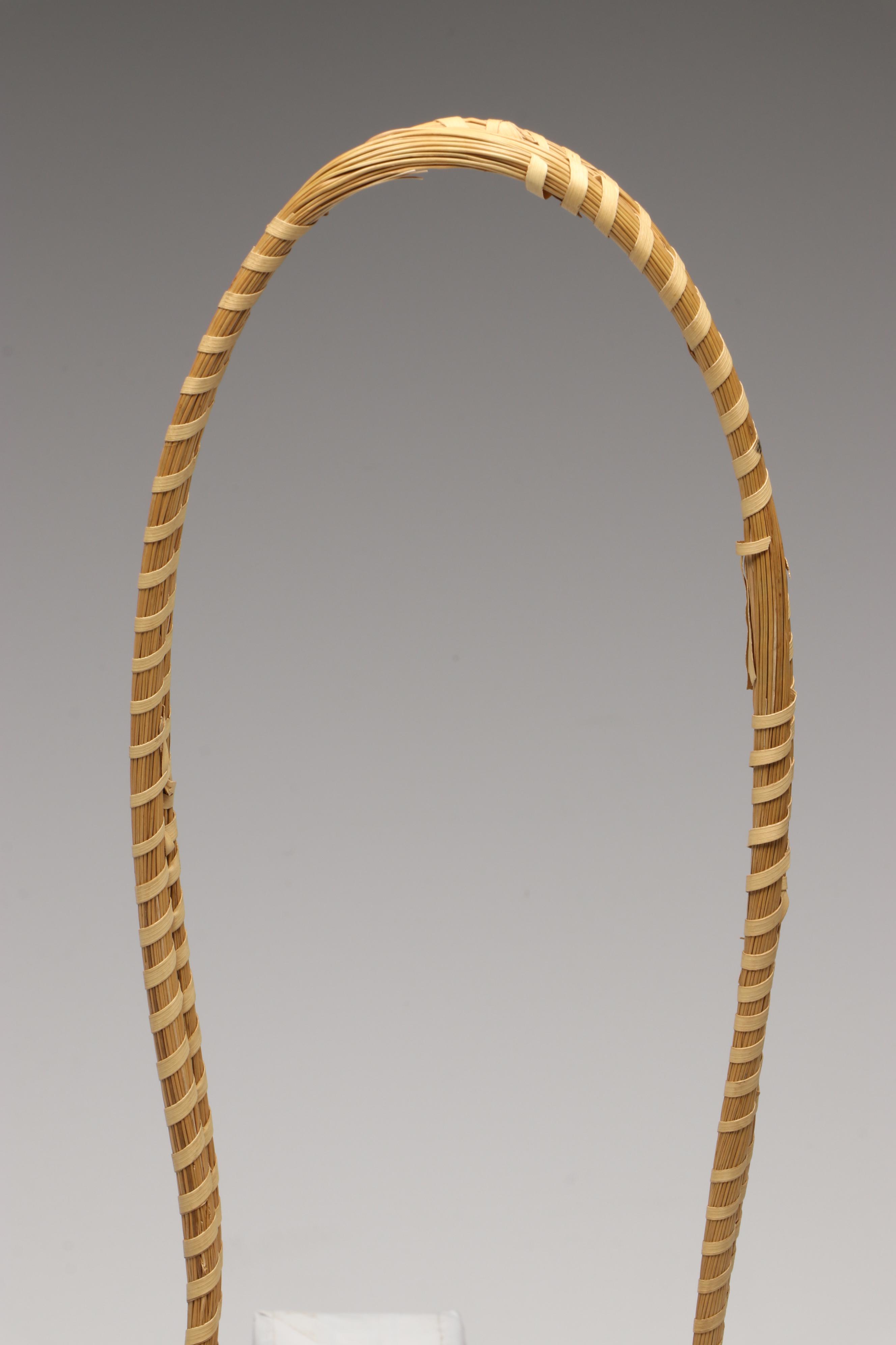 South Carolina Nantucket Style and Gullah Sweetgrass Missionary Bag Style Basket