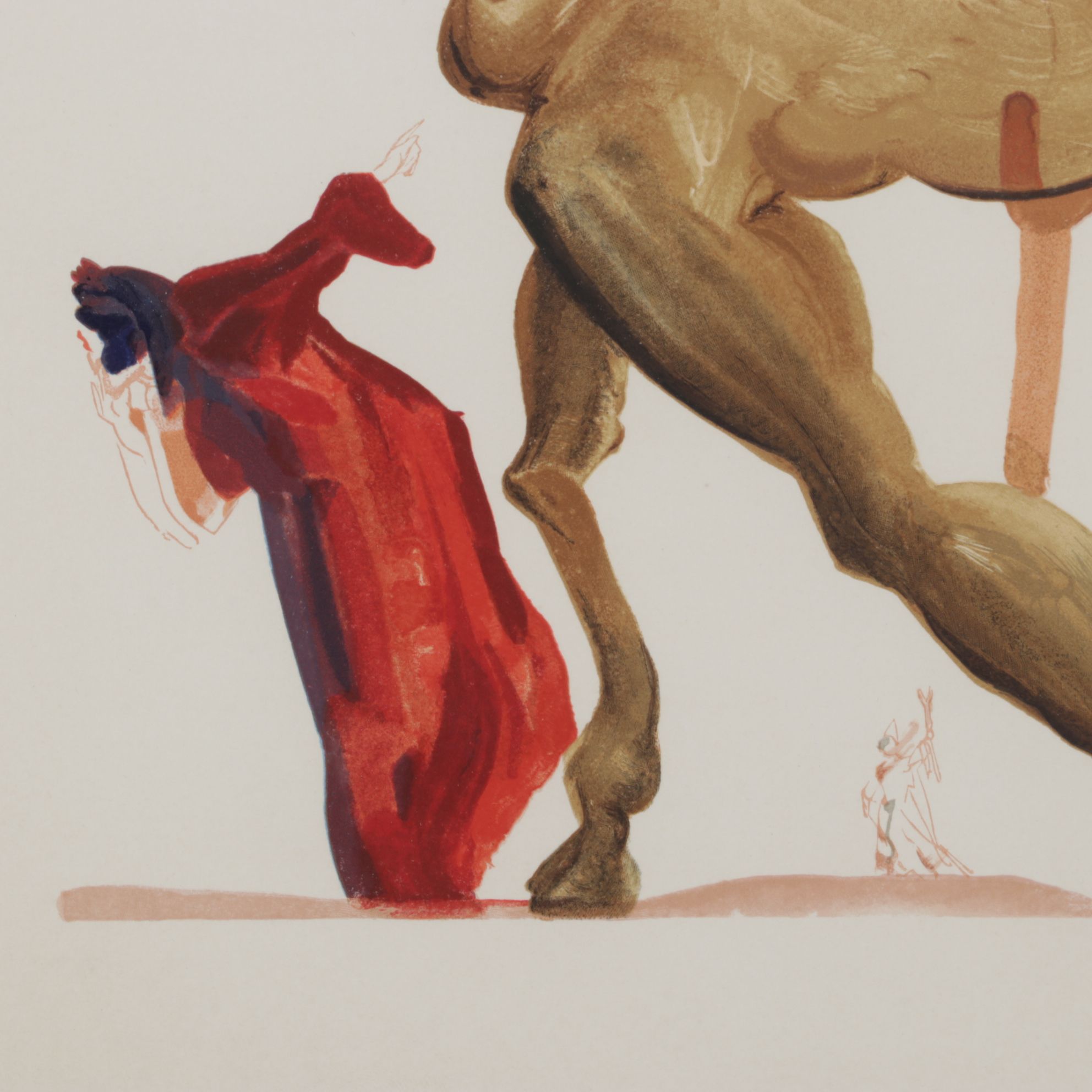 Salvador Dalí Wood Engraving "Traitors to their Hosts", 1960-64