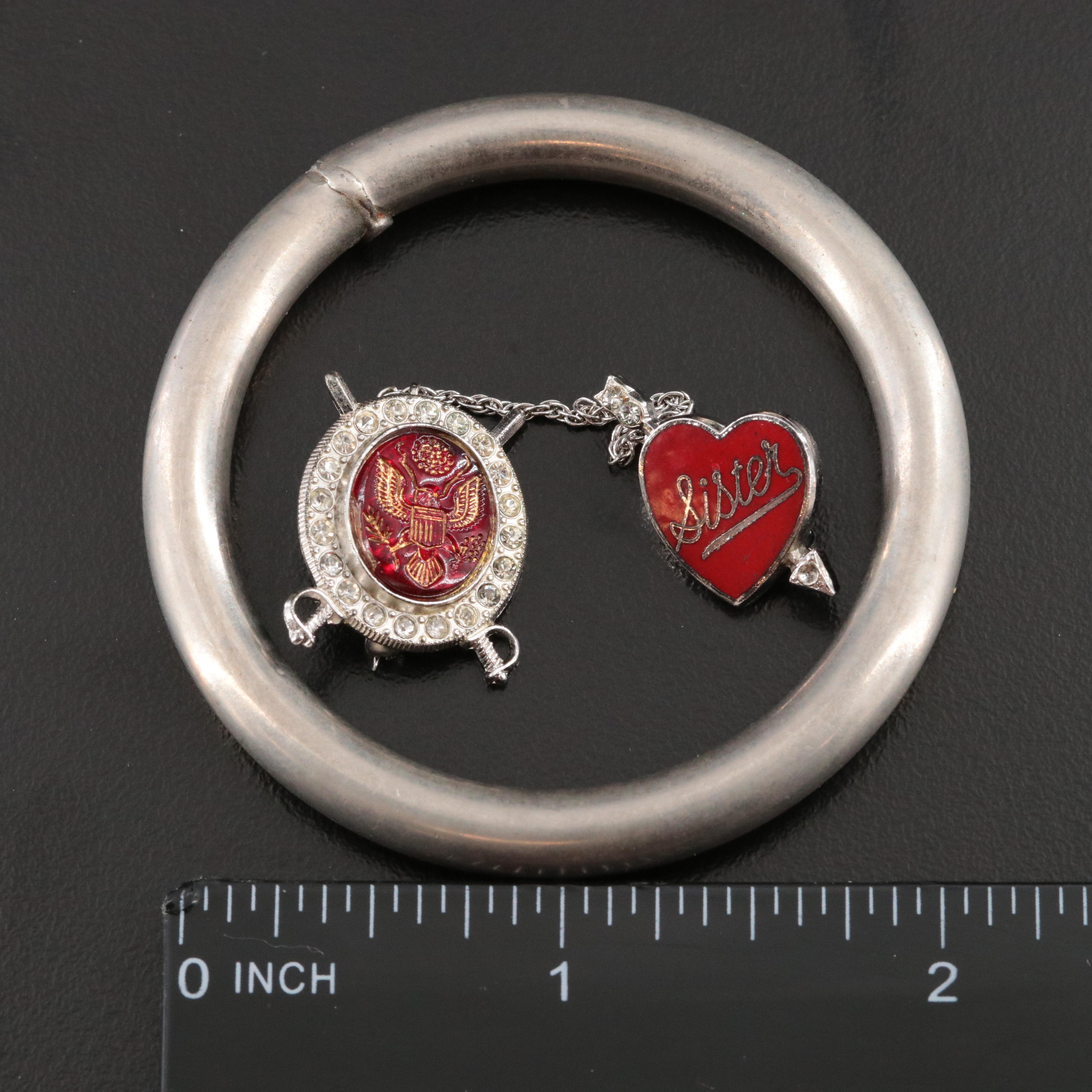 American Legion Pins Featured in Jewelry Assortment