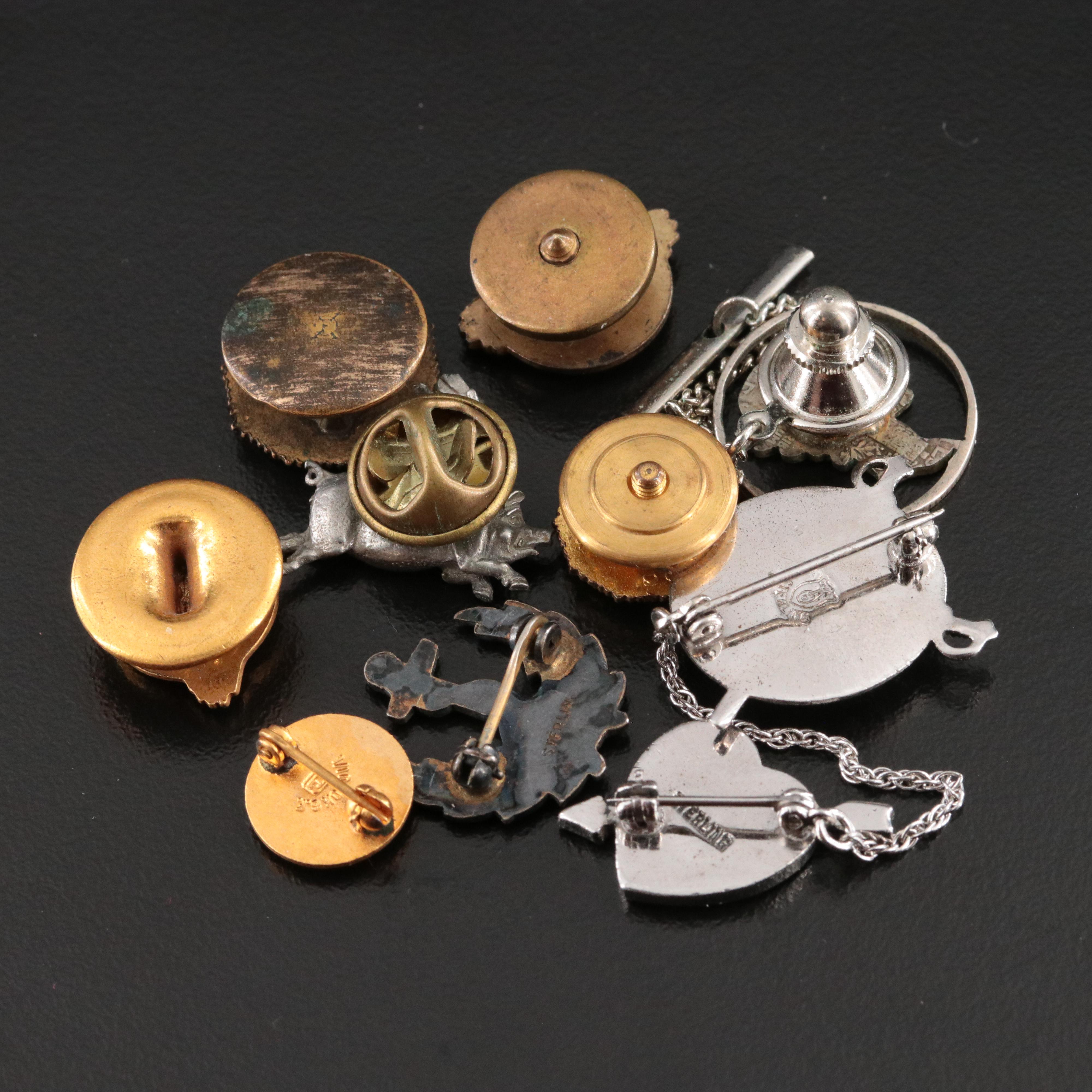 American Legion Pins Featured in Jewelry Assortment