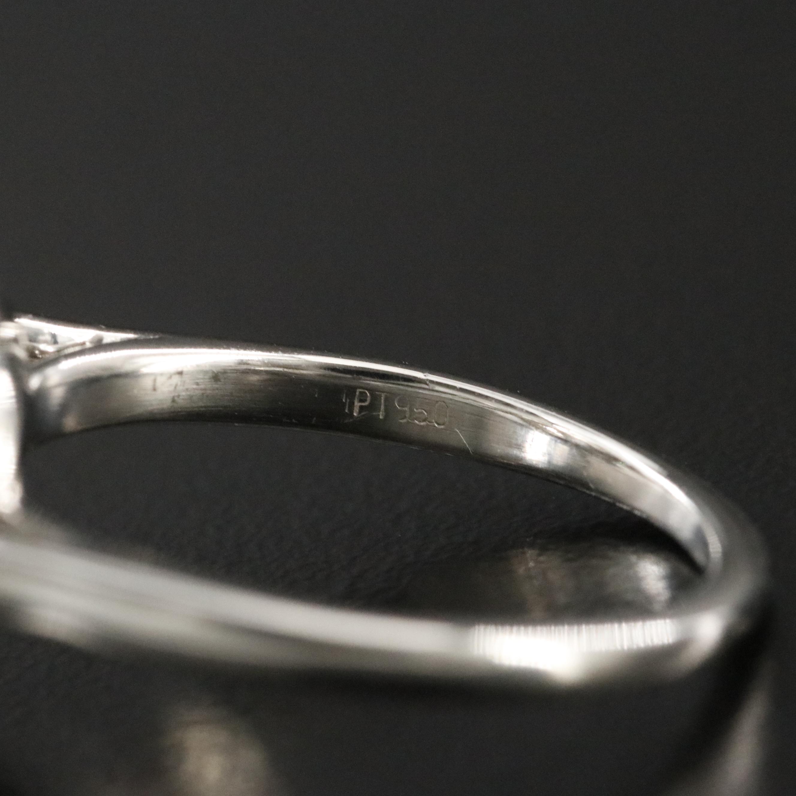 Harry Winston Platinum 4.34 CTW Diamond  Marquise Halo Ring with 2.34 CT Center