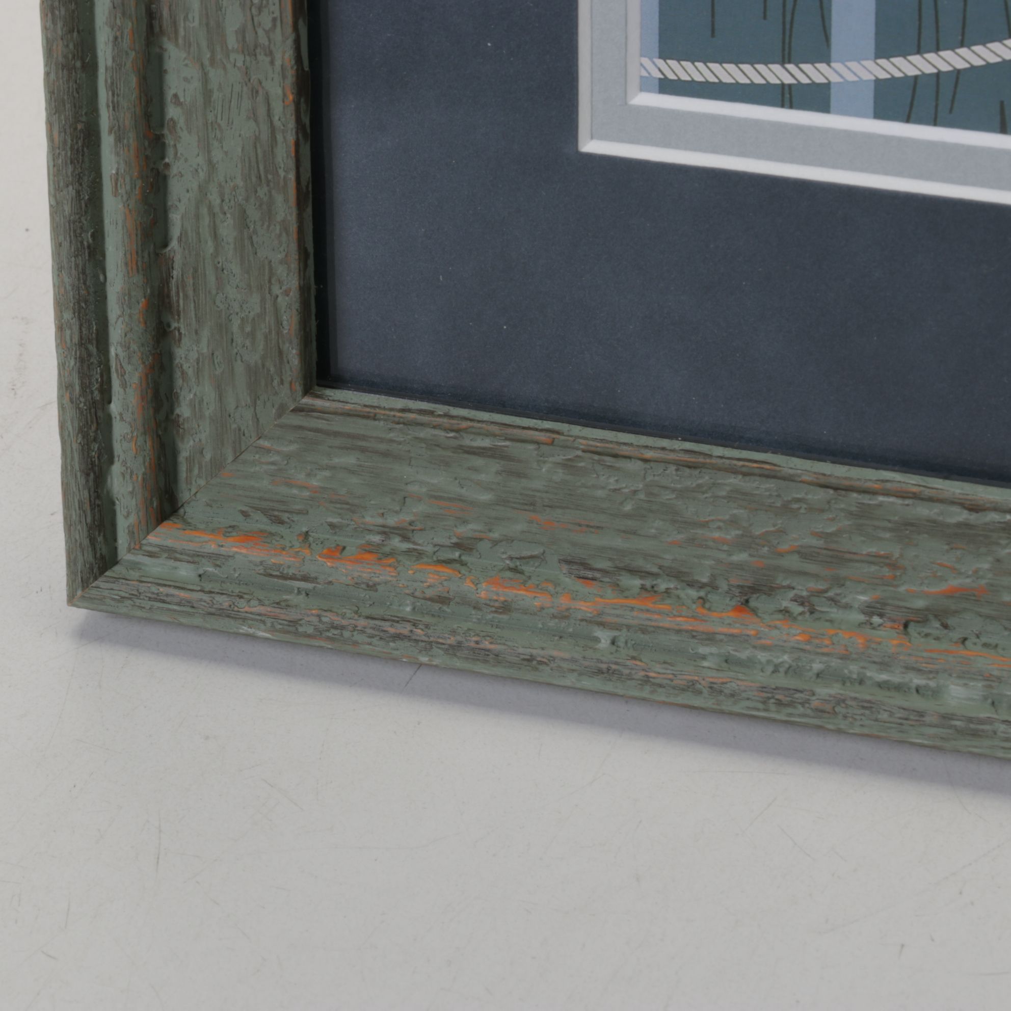 Offset Lithograph After Charley Harper "Pier Group"