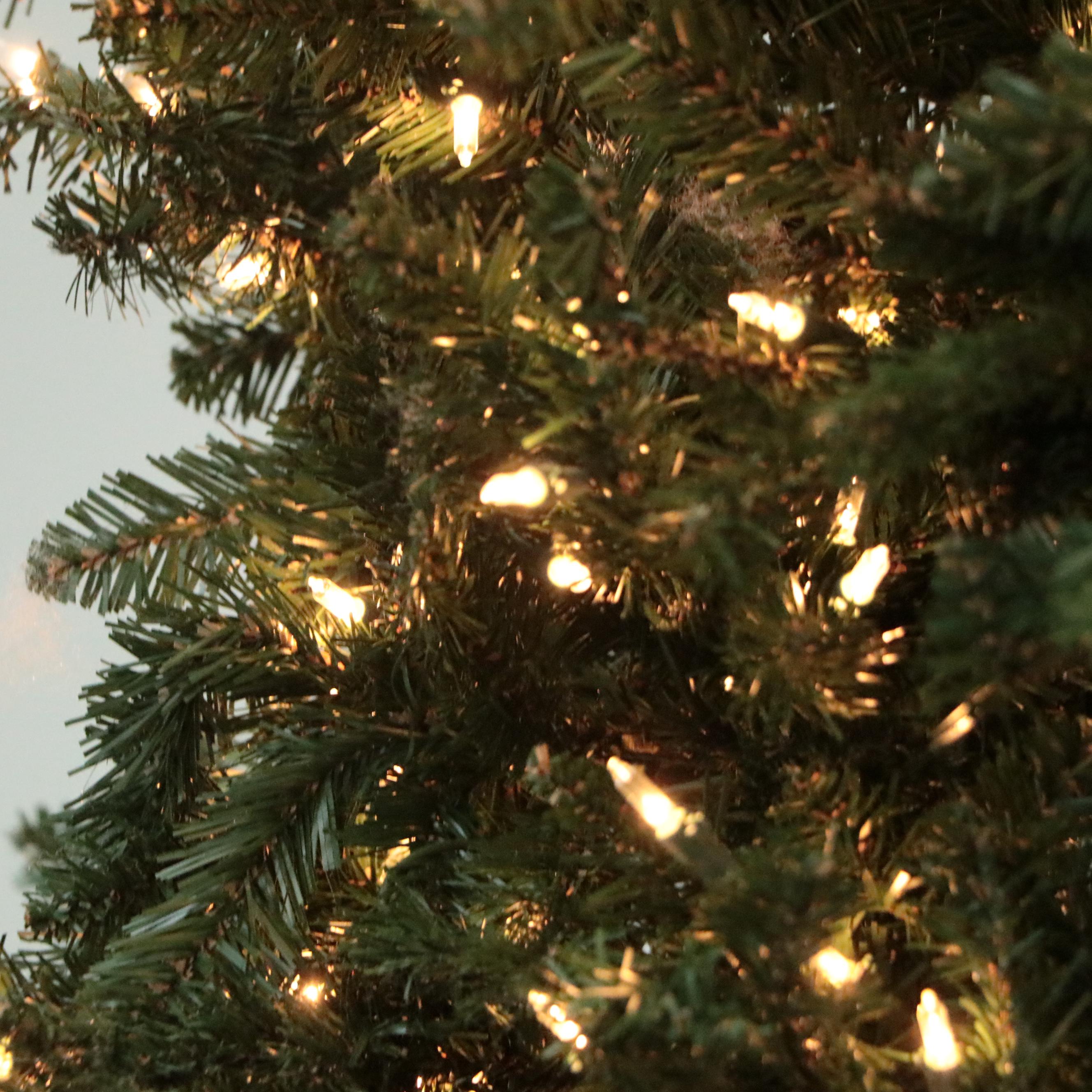 7'6 Pre-Lit Warm White Frasier Fir Christmas Tree with Remotes