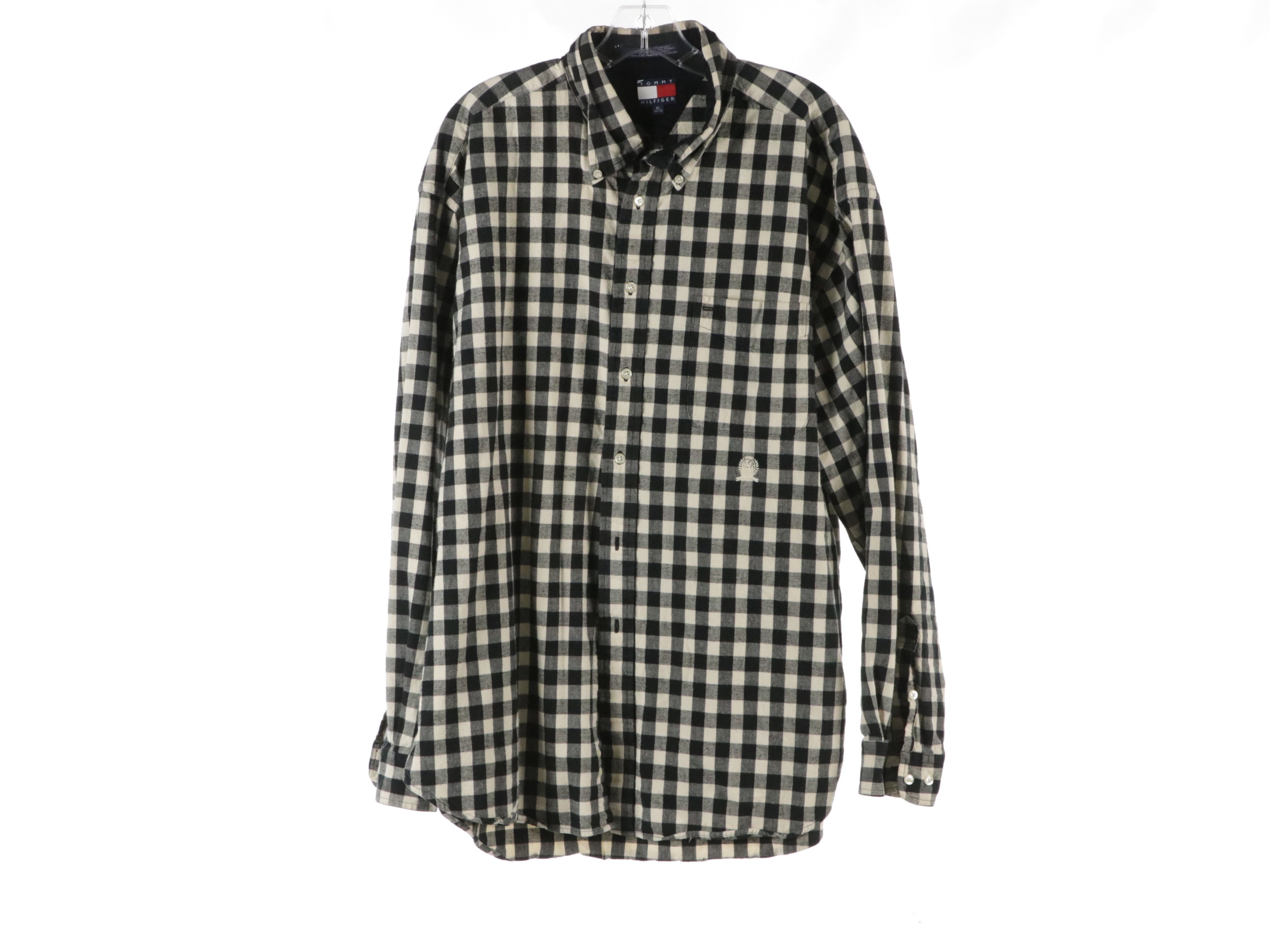 Men's Hollister and Tommy Hilfiger Colorful Flannel Shirts